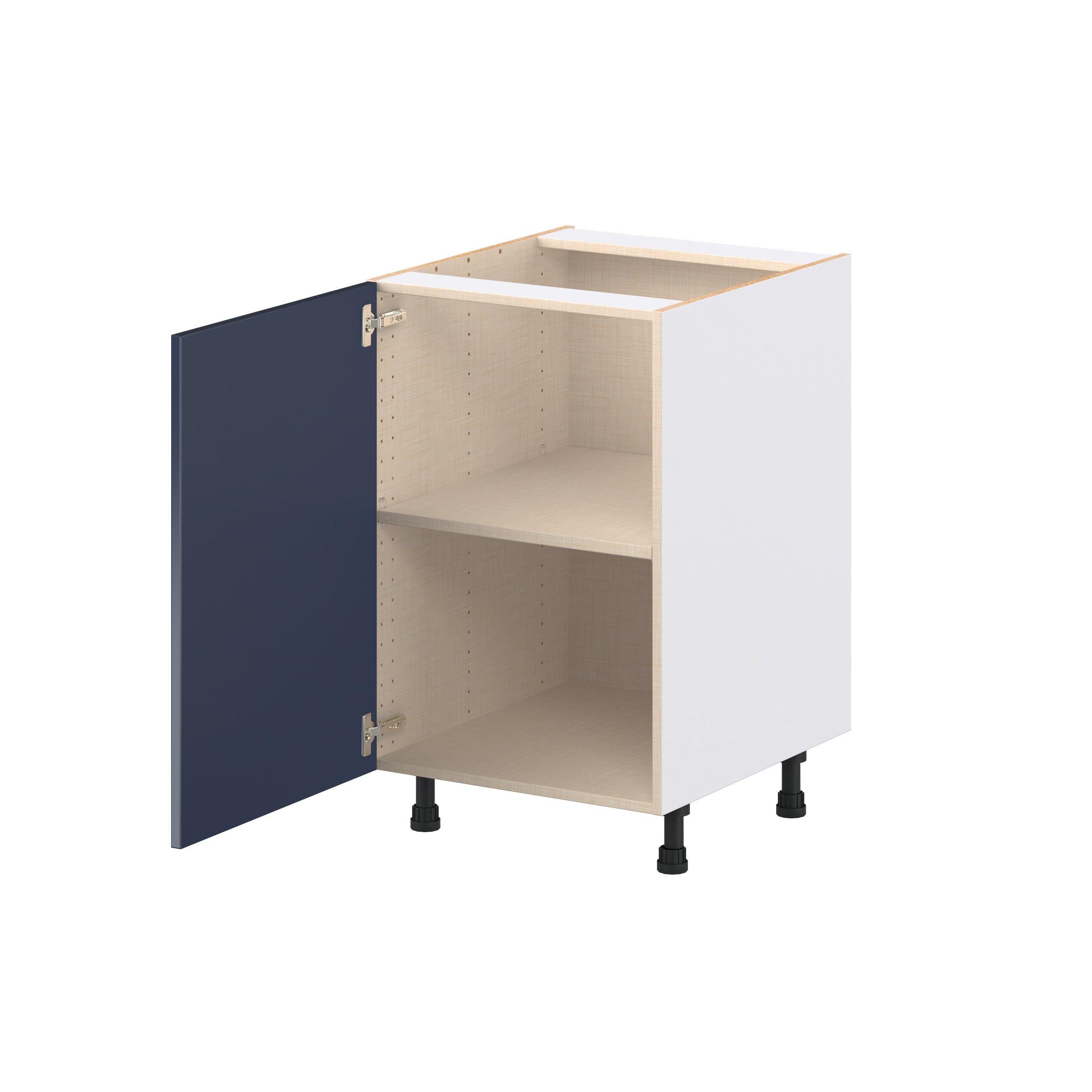 Peachtree 21 in. Painted Midnight Blue Door Base Cabinet