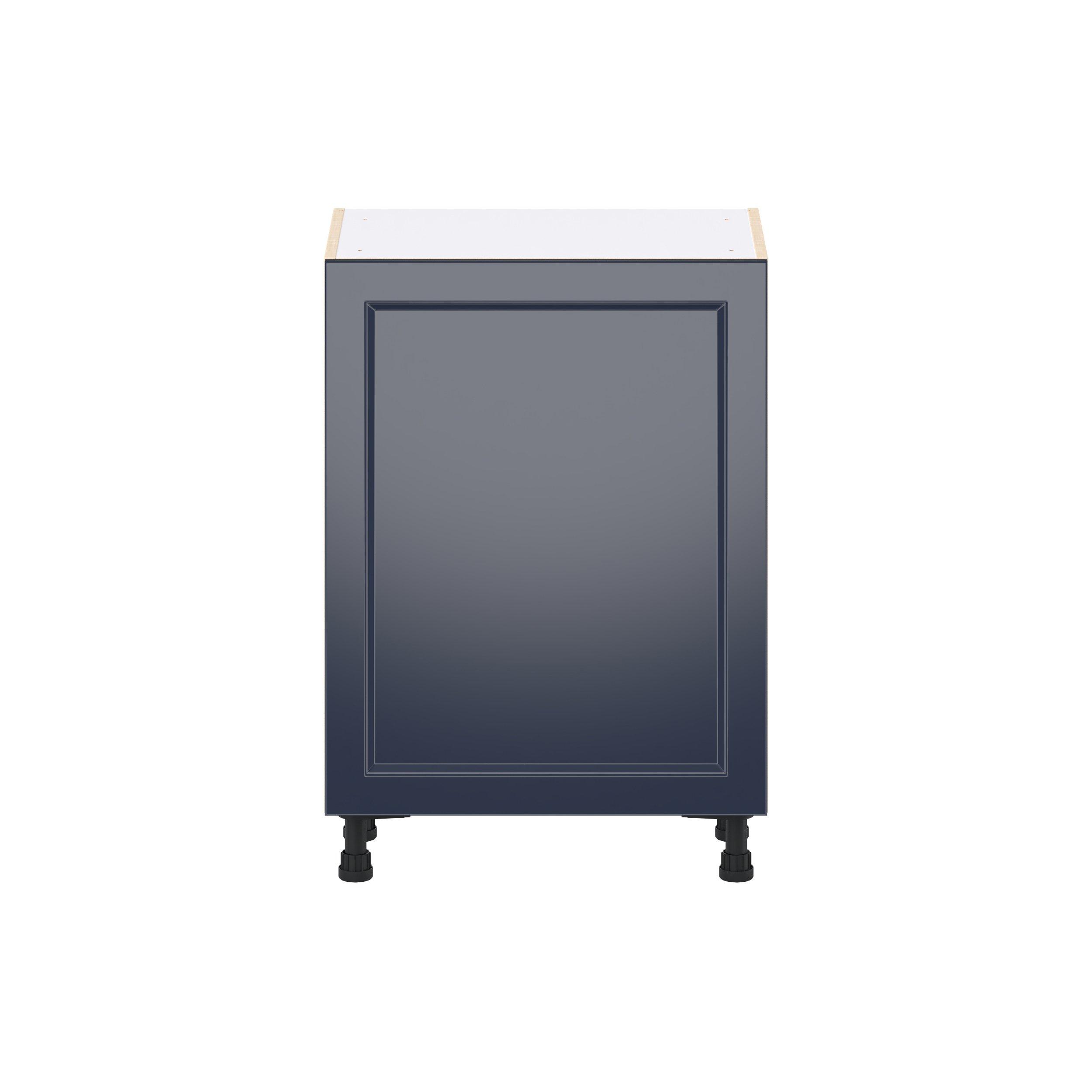 Peachtree 24 in. Painted Midnight Blue Shallow Base Cabinet