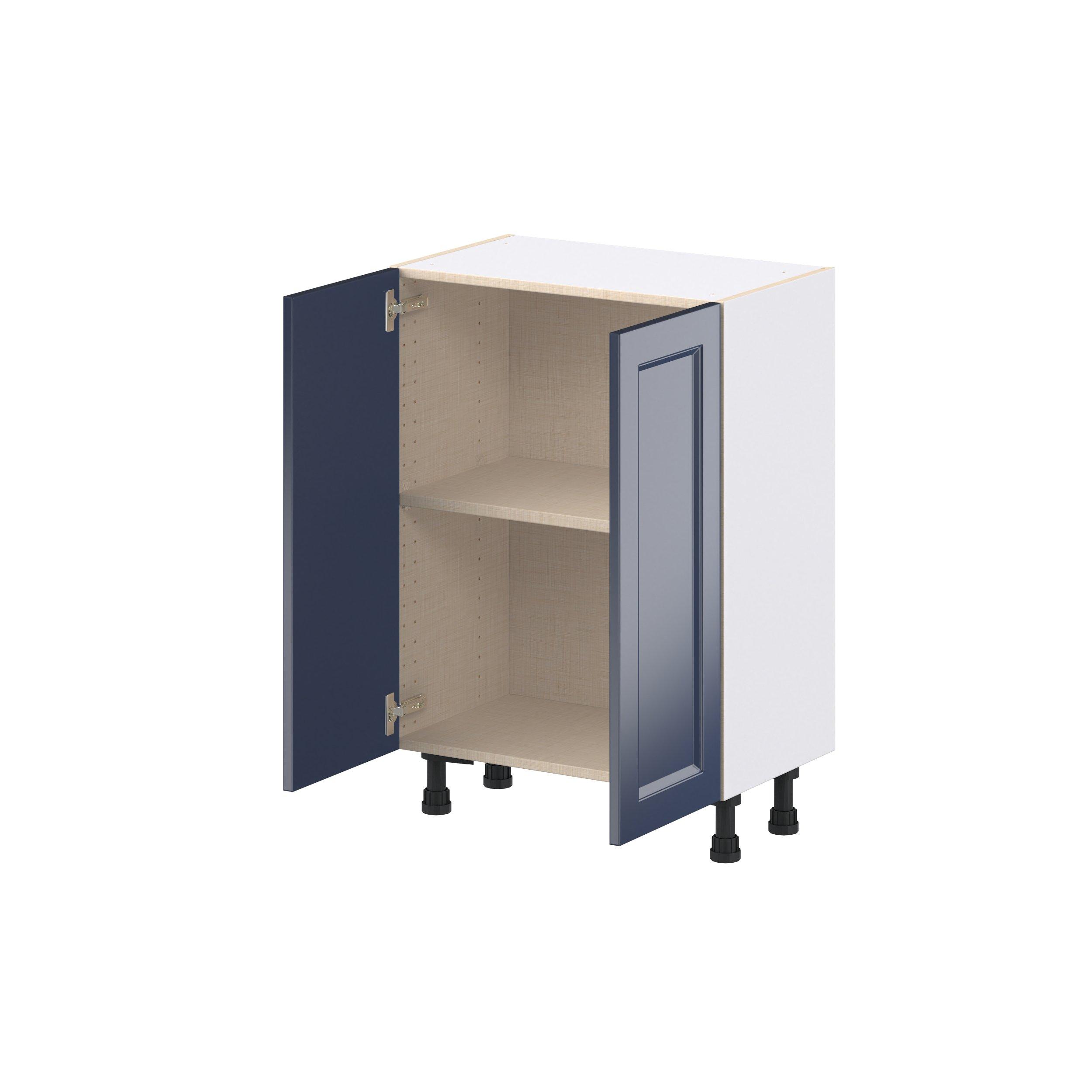Peachtree 24 in. Painted Midnight Blue Shallow Base Cabinet