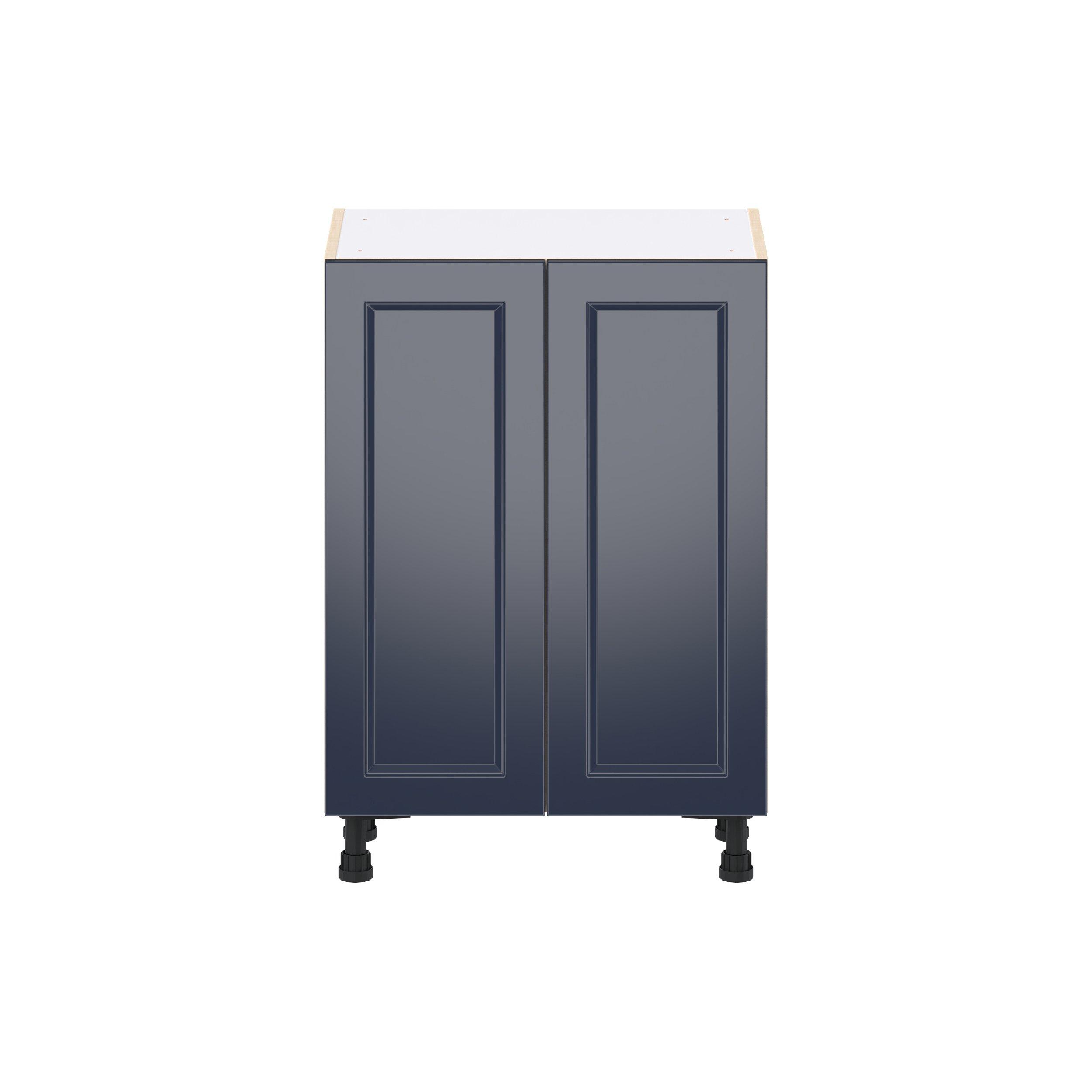 Peachtree 24 in. Painted Midnight Blue Shallow Base Cabinet