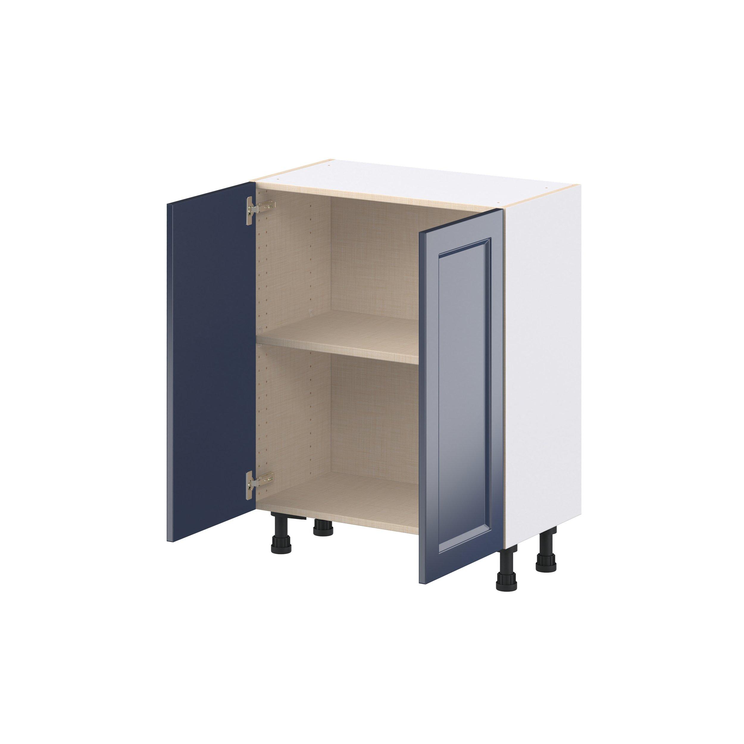 Peachtree 27 in. Painted Midnight Blue Shallow Base Cabinet