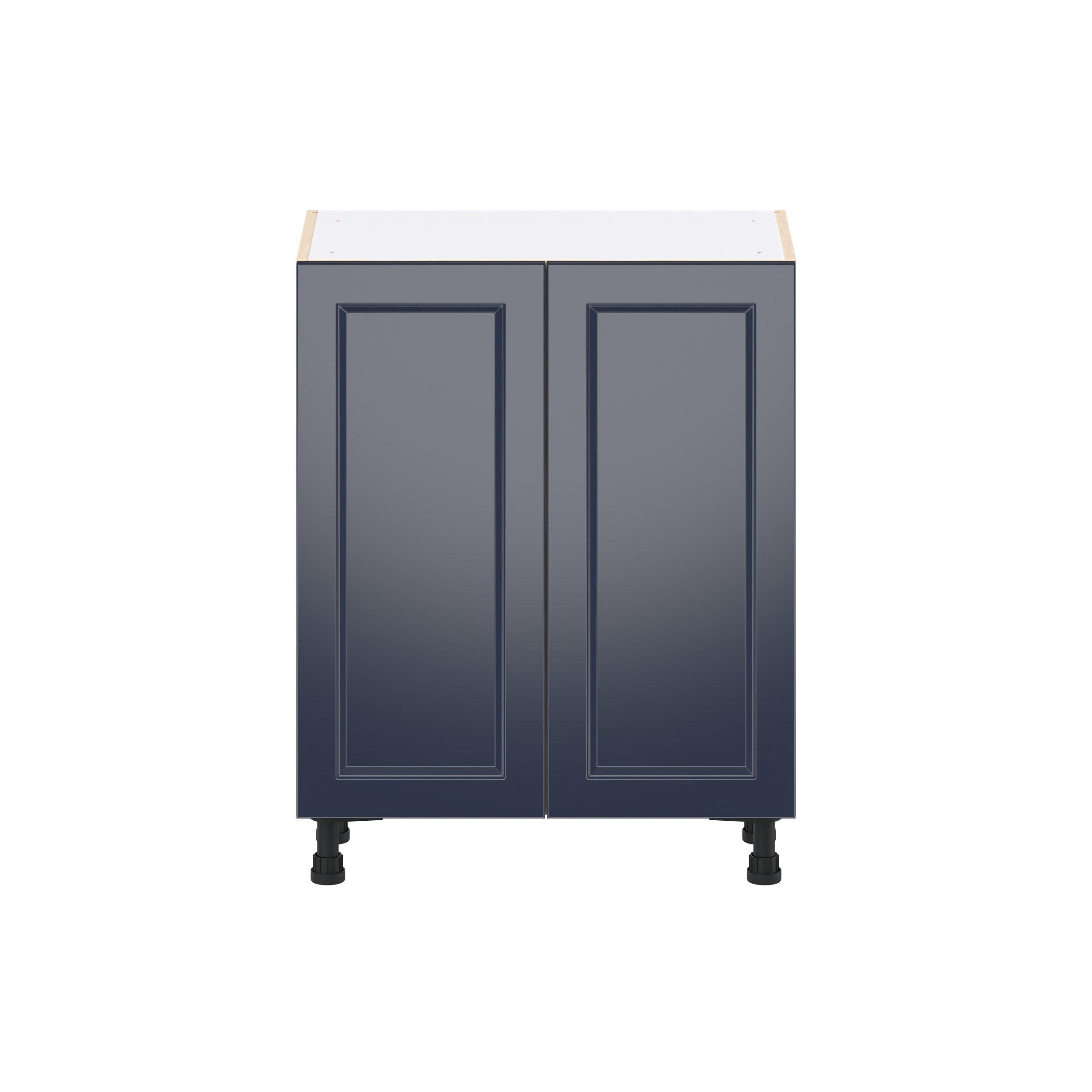 Peachtree 27 in. Painted Midnight Blue Shallow Base Cabinet