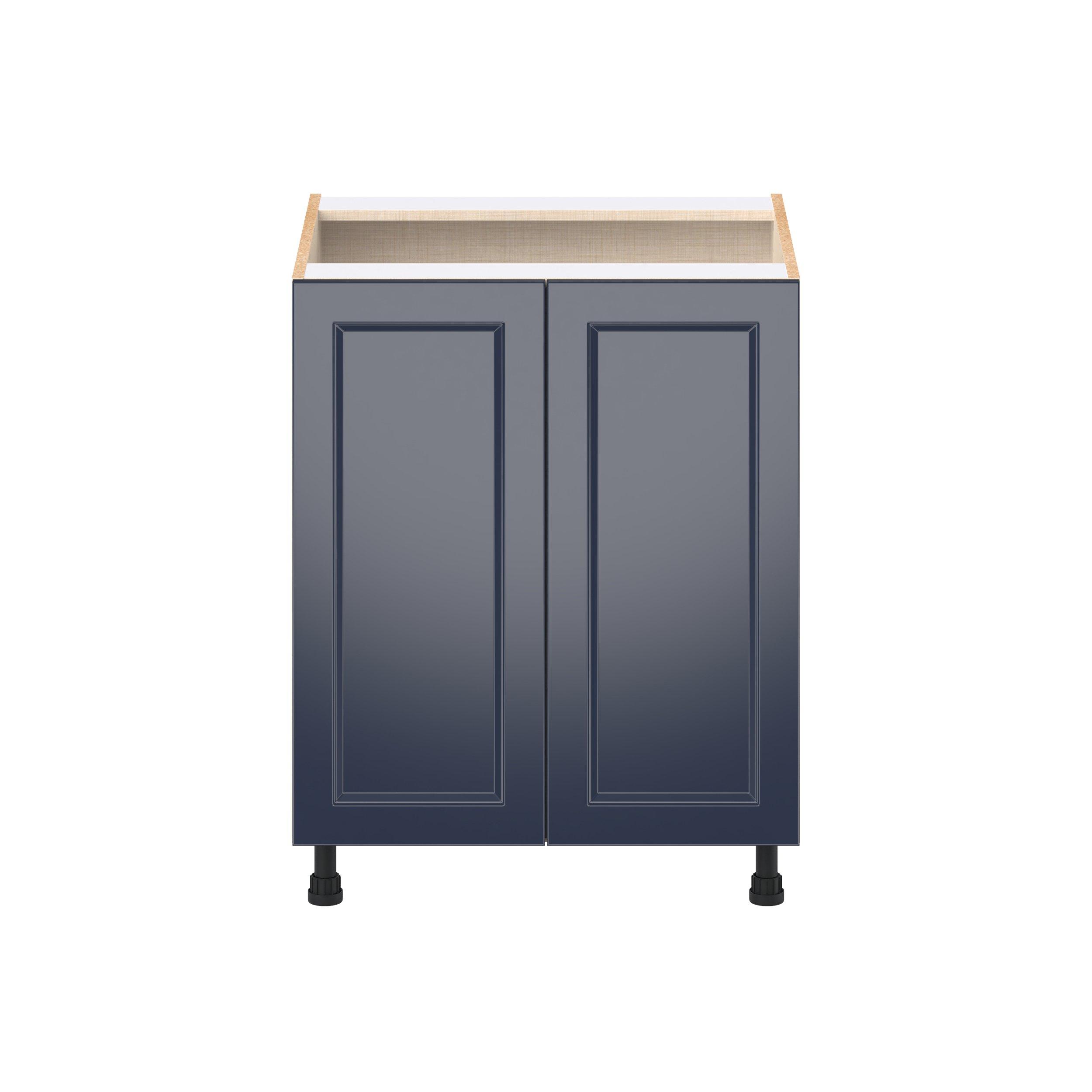 Peachtree 27 in. Painted Midnight Blue Door Base Cabinet