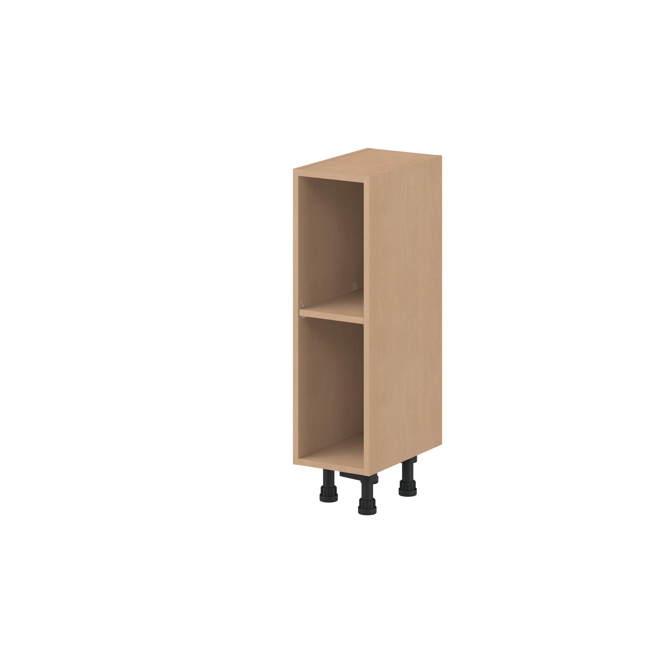 Sugarhill 9 in. Stained Sugar Cookie Open Shelf Base Cabinet
