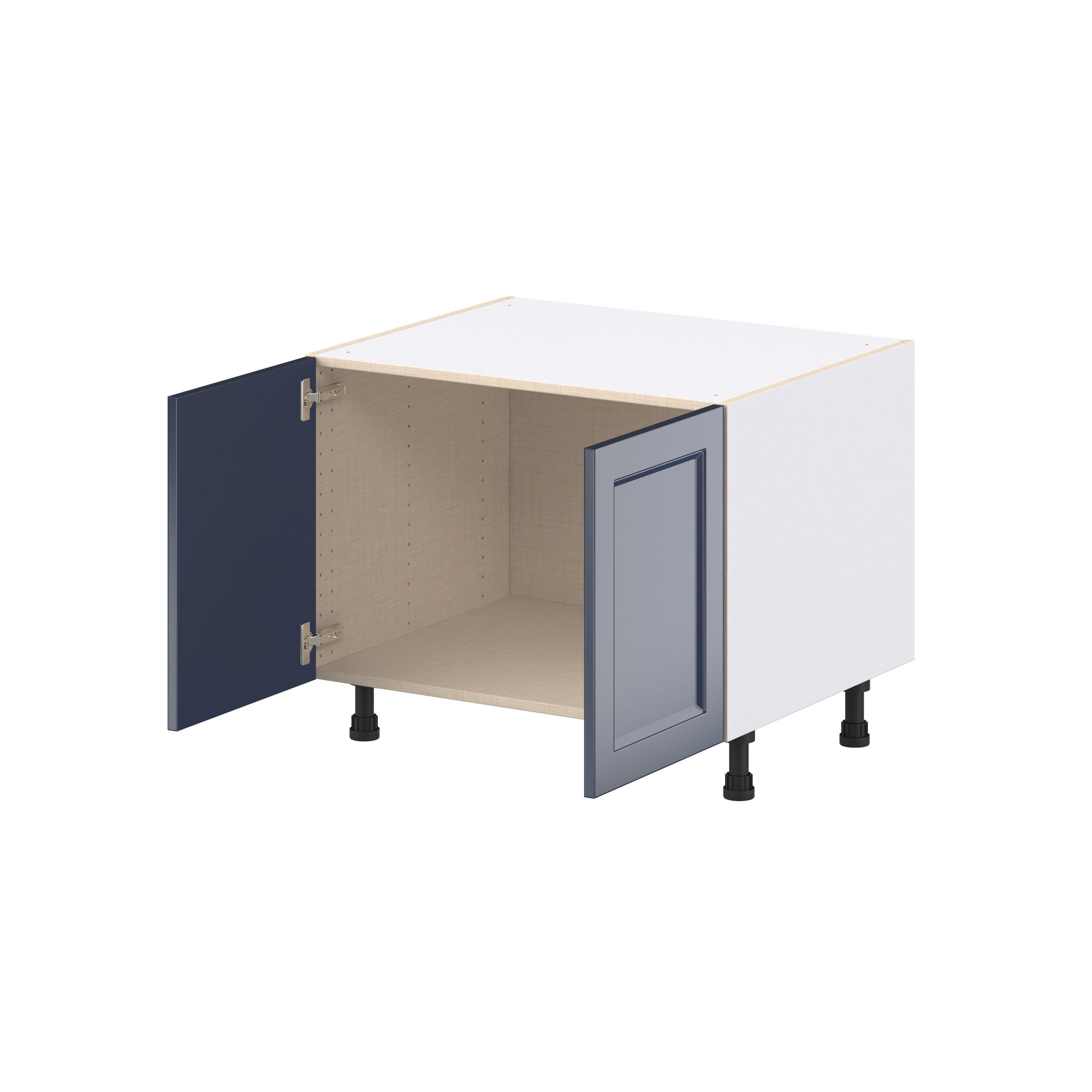 Peachtree 30 in. Painted Midnight Blue Apron Sink Base