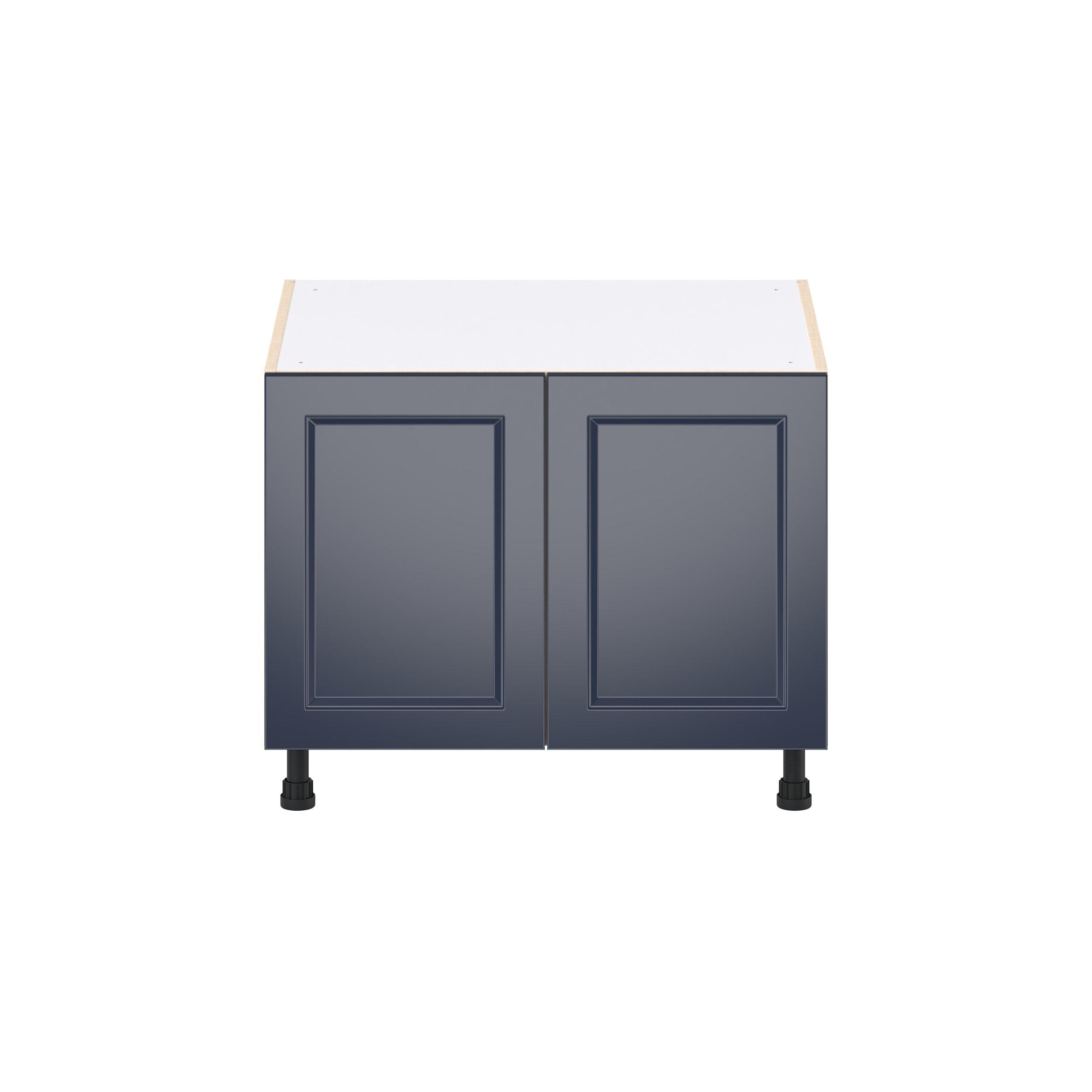 Peachtree 30 in. Painted Midnight Blue Apron Sink Base