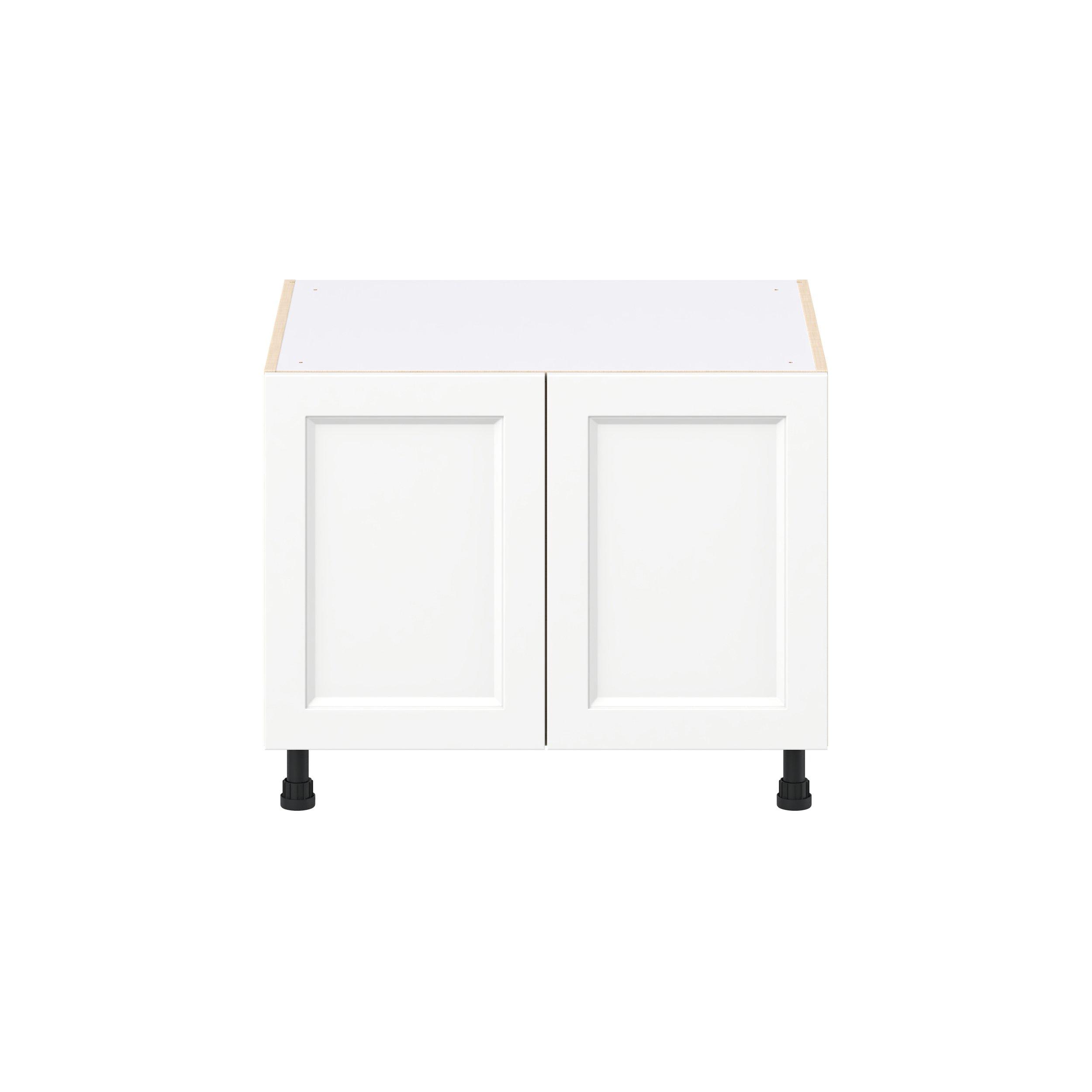 Peachtree 30 in. Painted Bright White Apron Sink Base
