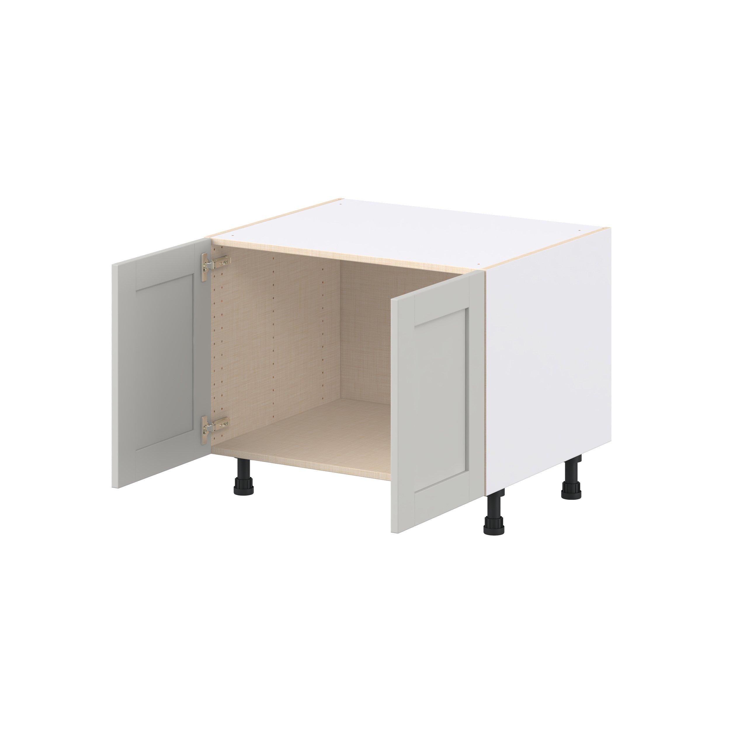 Summerhill 30 in. Light Gray Apron Sink Base