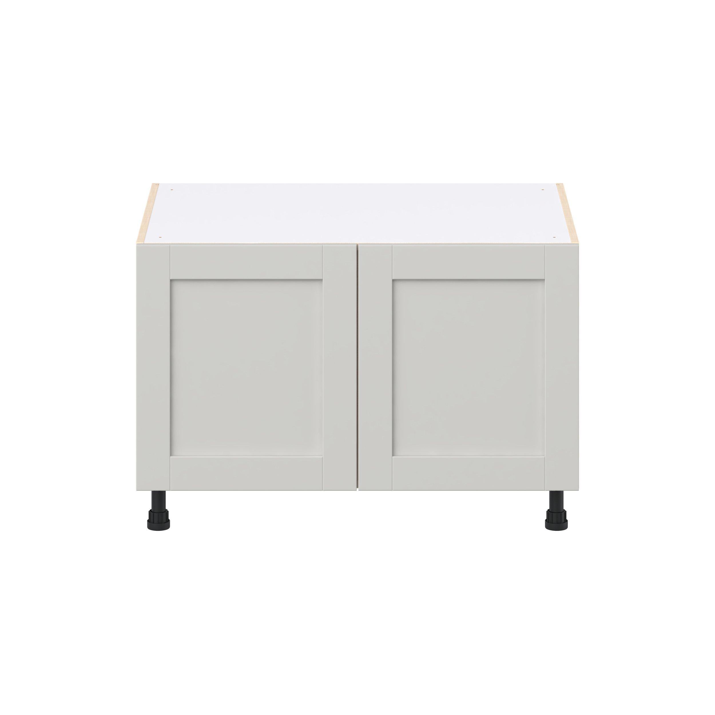 Summerhill 36 in. Light Gray Apron Sink Base