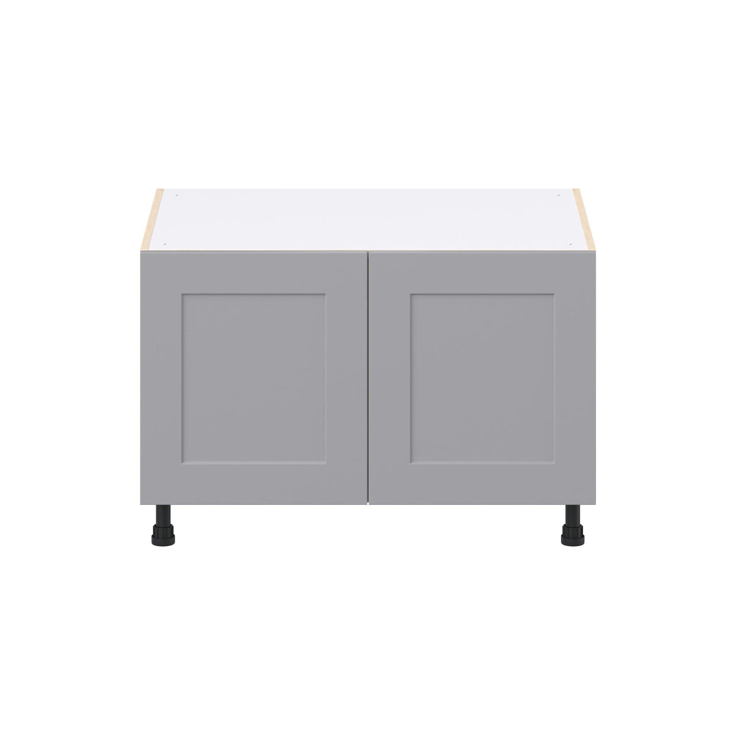 Candler 36 in. Painted Slate Gray Apron Sink Base