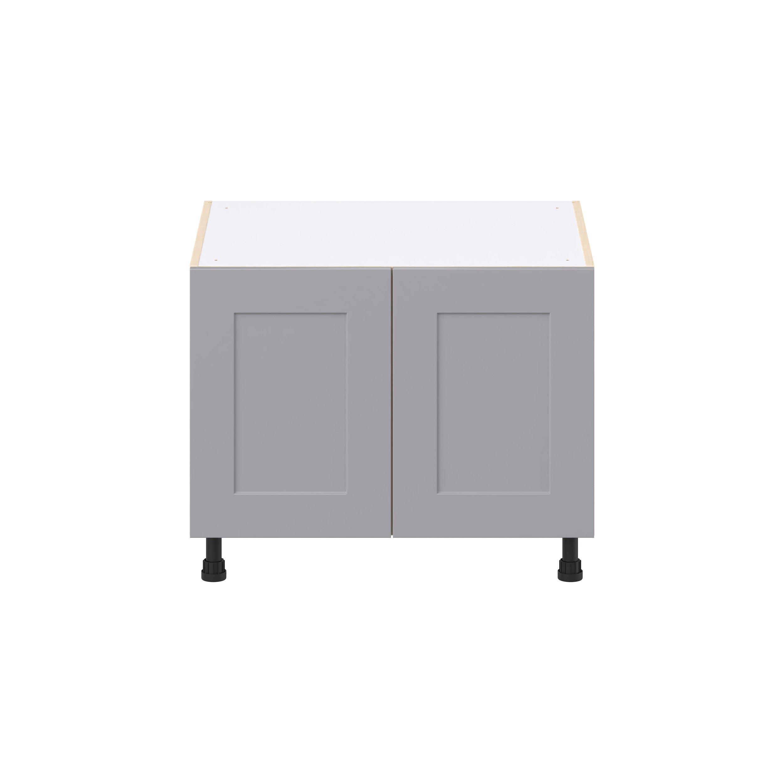 Candler 30 in. Painted Slate Gray Apron Sink Base