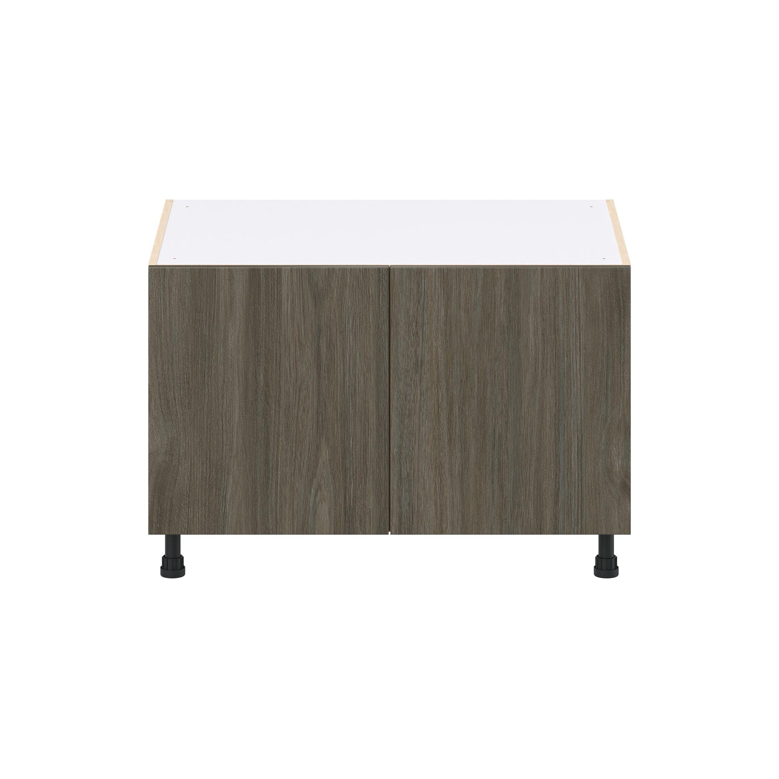 Glenwood 36 in. Burnt Walnut Apron Sink Base