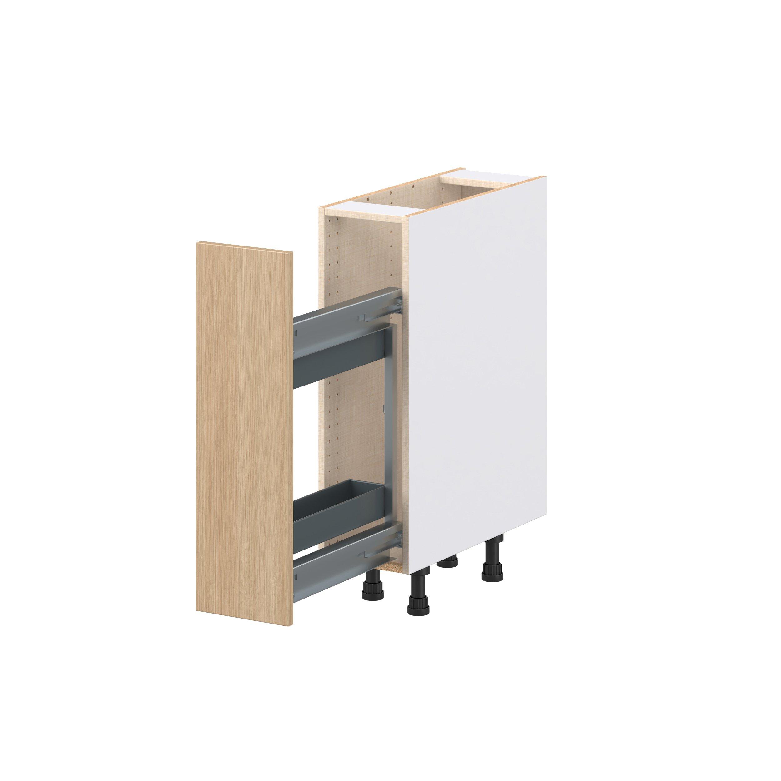 Glenwood 9 in. Mojavi Oak Spice Rack Pull-Out Base Cabinet