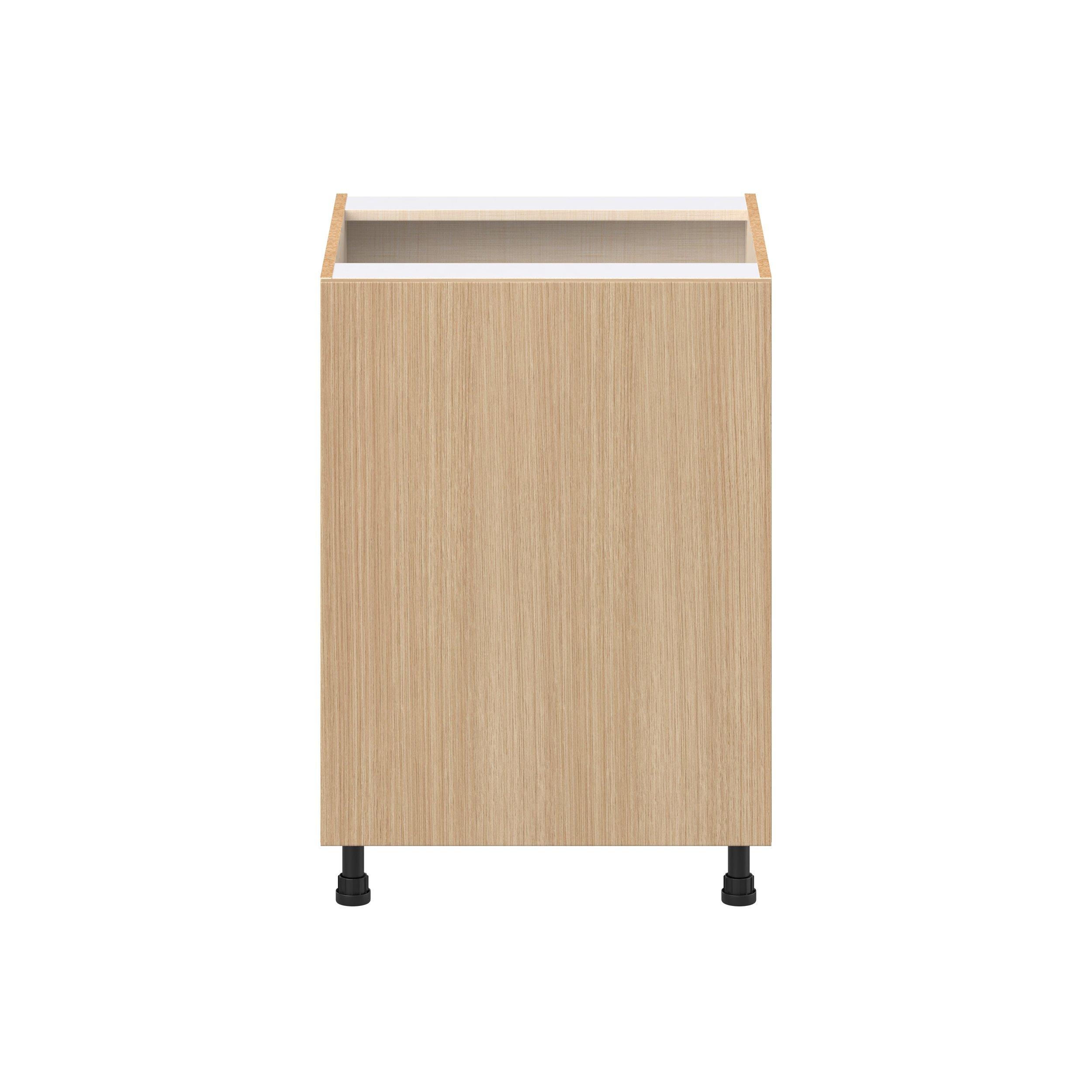 Glenwood 24 in. Mojavi Oak Trash Can Pull-Out Base Cabinet