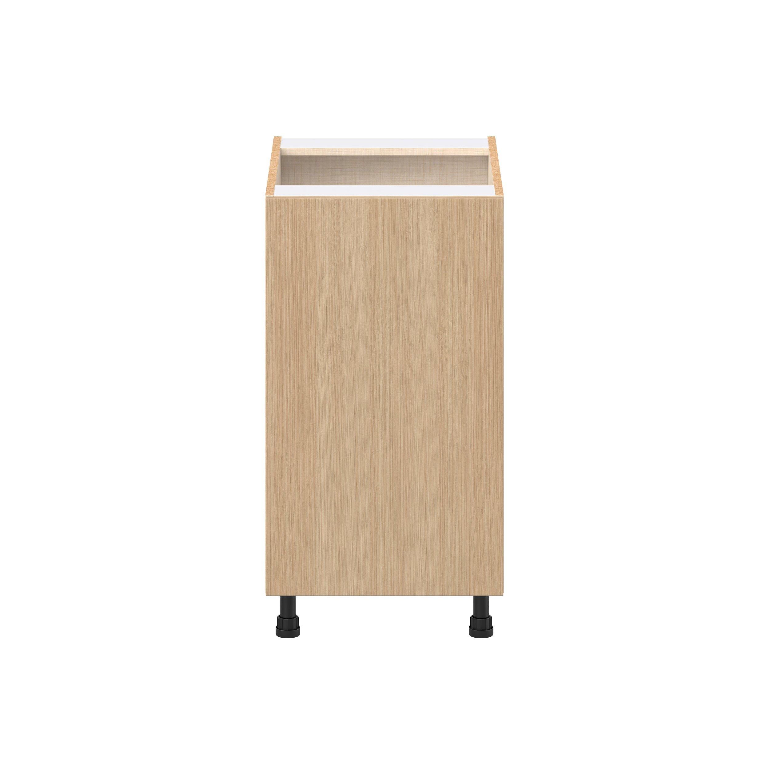 Glenwood 18 in. Mojavi Oak Trash Can Pull-Out Base Cabinet
