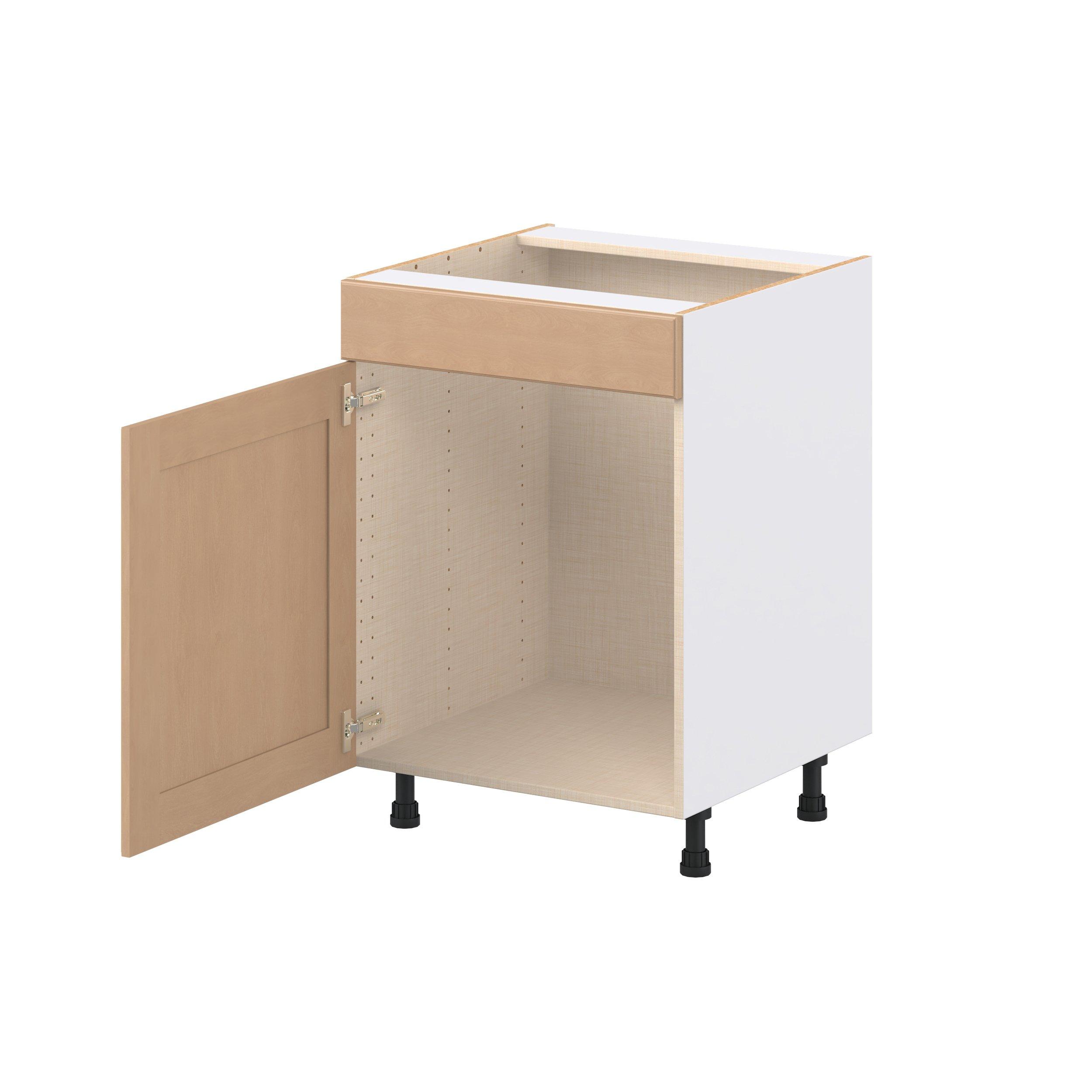 Sugarhill 24 in. Stained Sugar Cookie Sink Base Cabinet with False Front