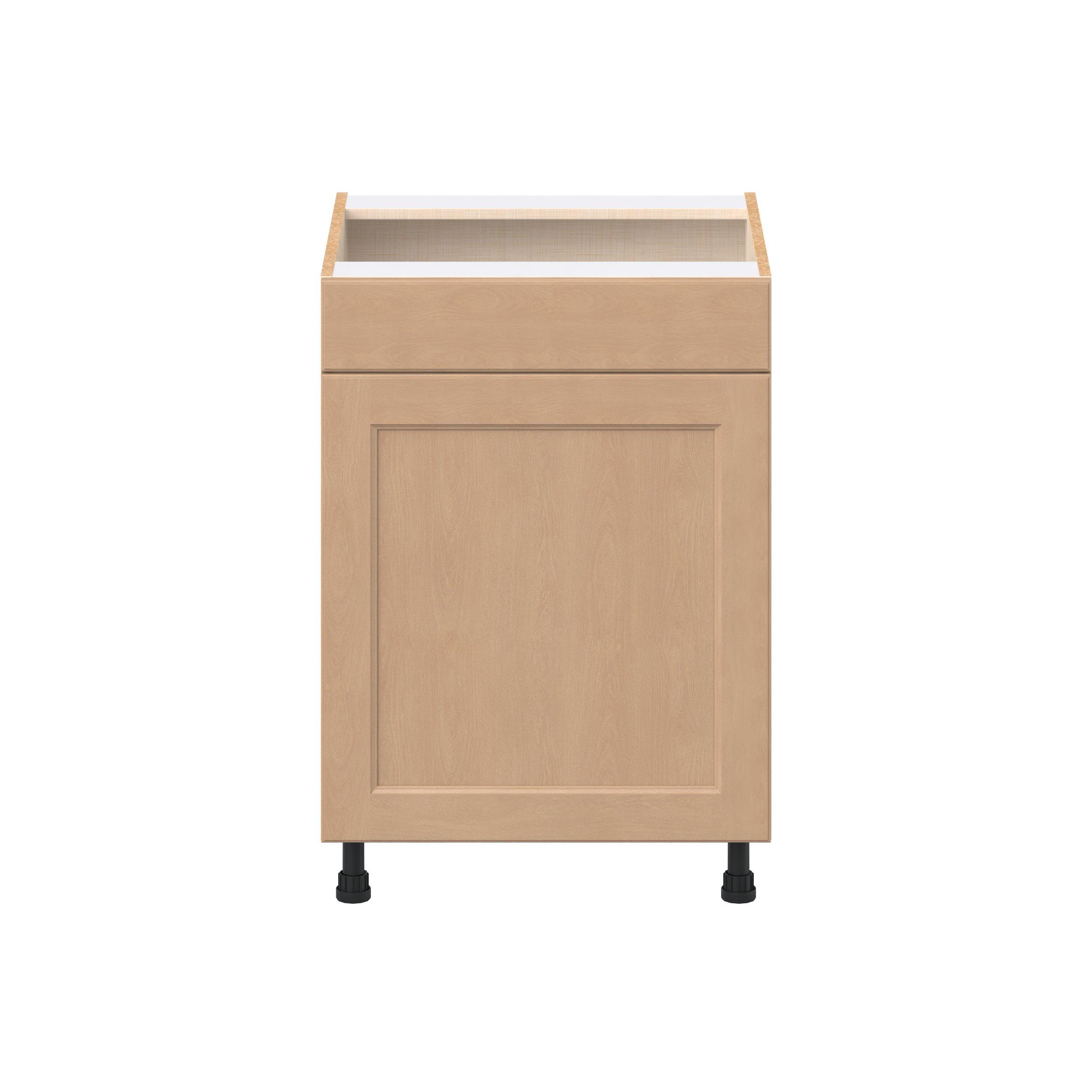 Sugarhill 24 in. Stained Sugar Cookie Sink Base Cabinet with False Front