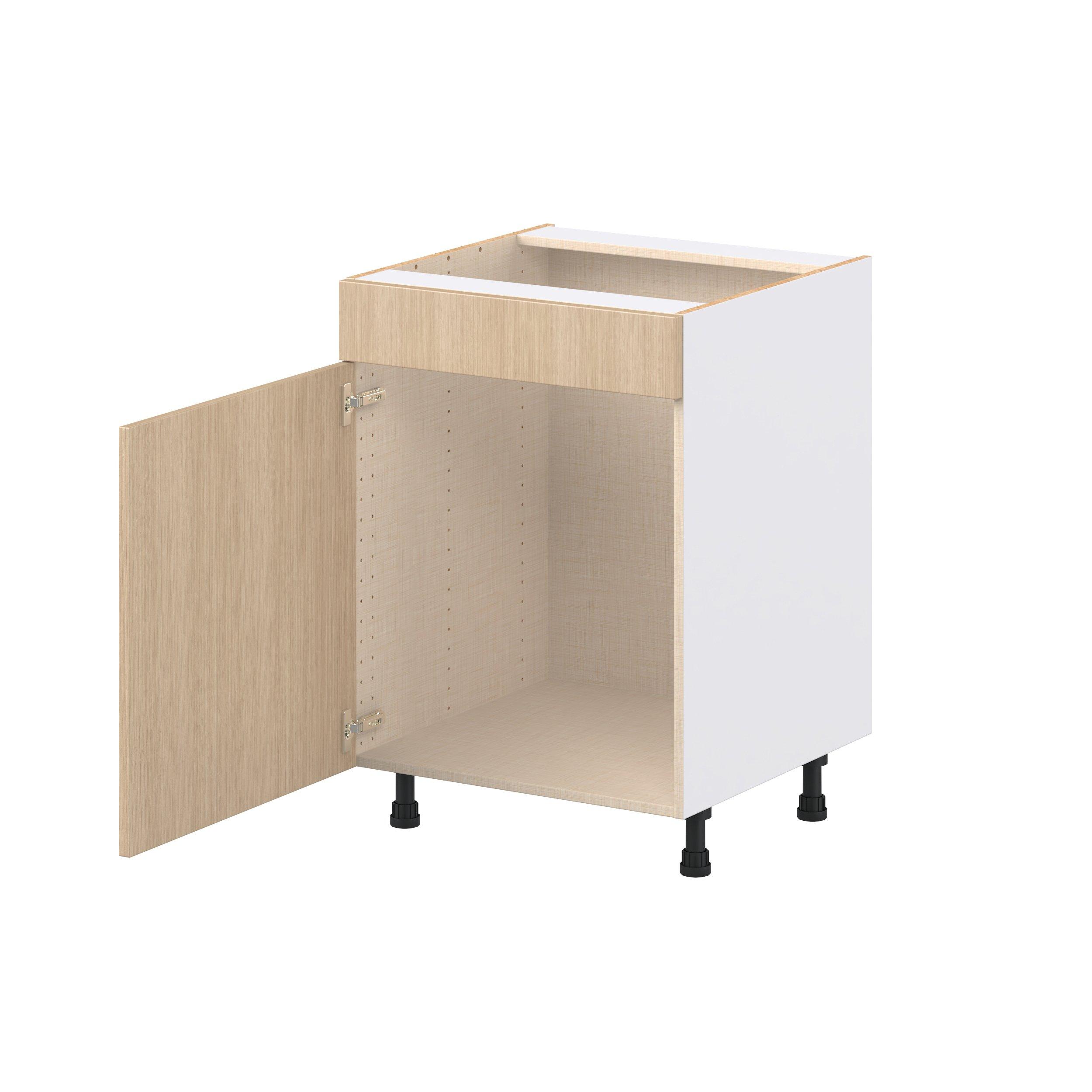 Glenwood 24 in. Mojavi Oak Sink Base Cabinet with False Front