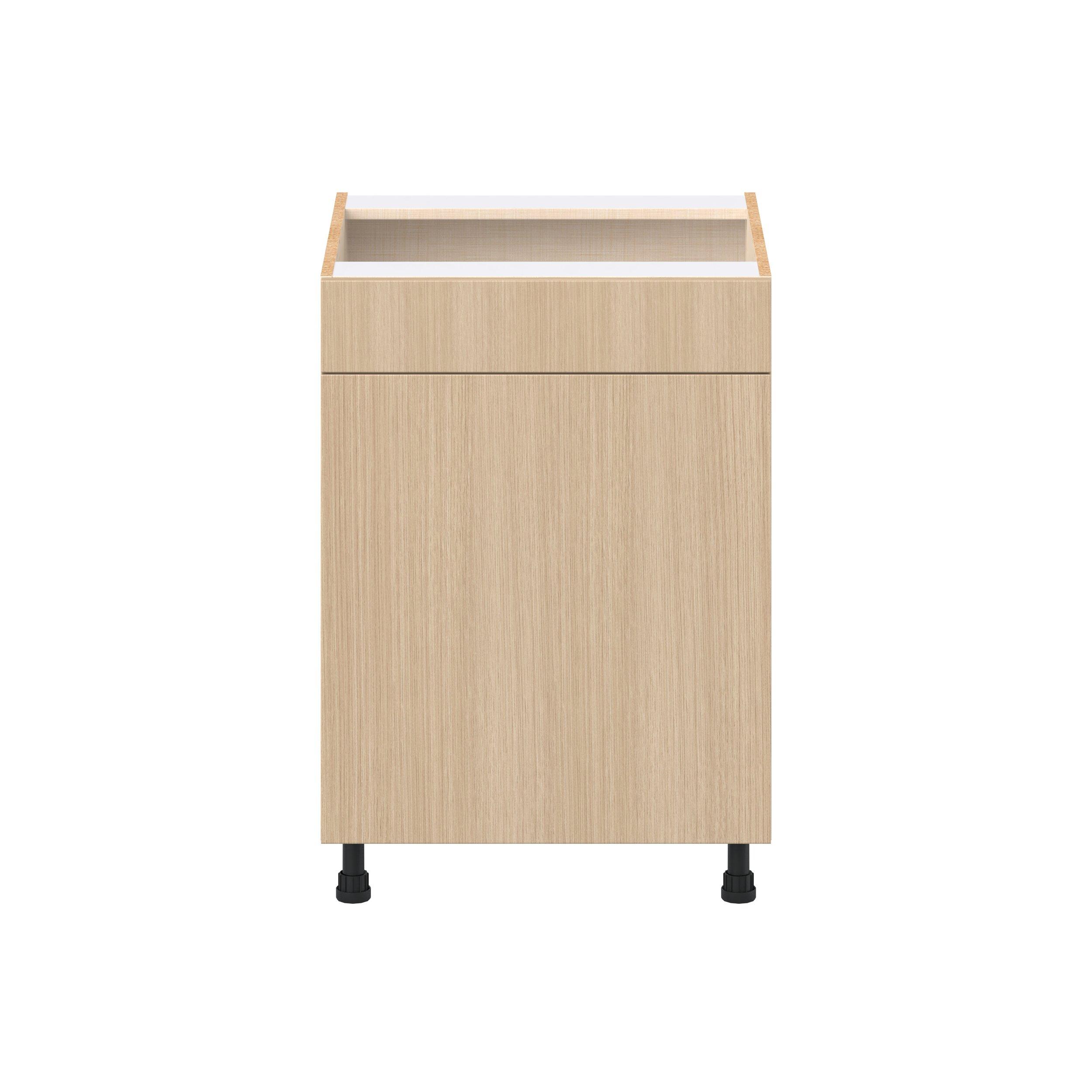 Glenwood 24 in. Mojavi Oak Sink Base Cabinet with False Front
