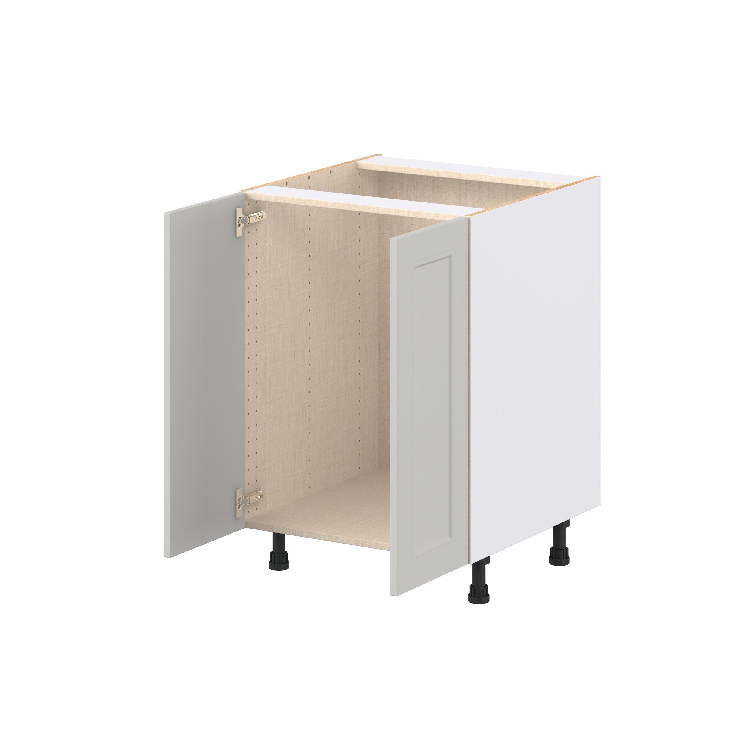 Lenox 24 in. Painted Light Gray Sink Base Cabinet