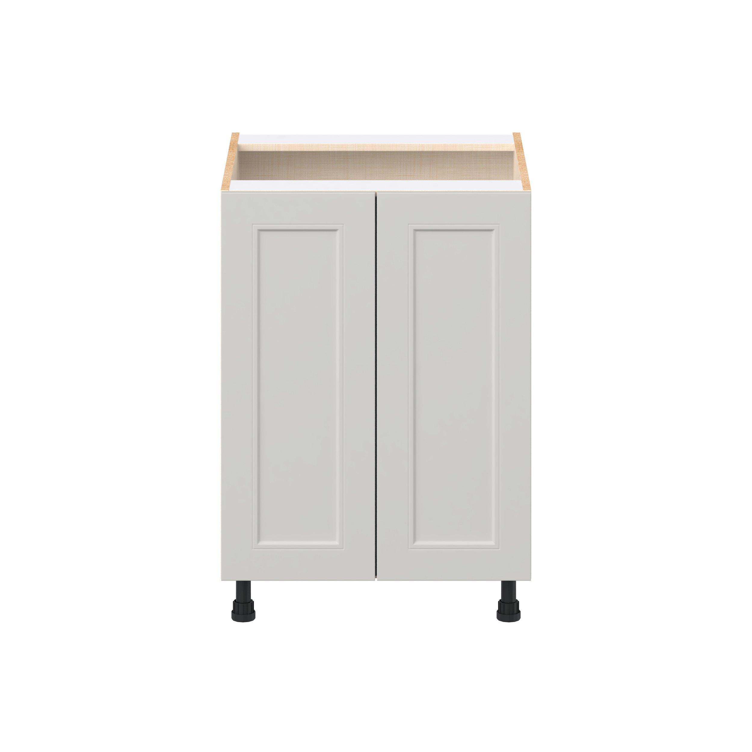 Lenox 24 in. Painted Light Gray Sink Base Cabinet