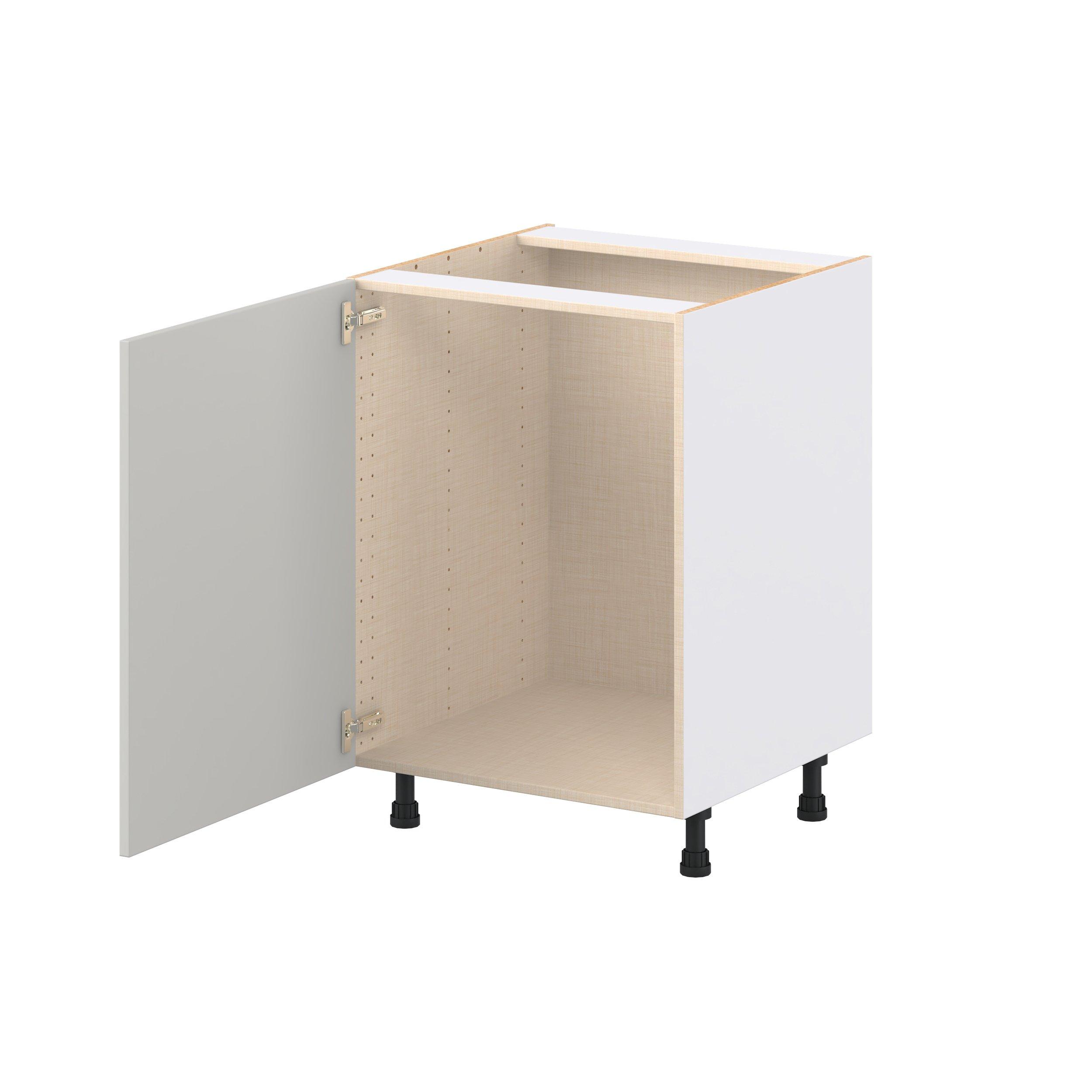 Lenox 24 in. Painted Light Gray Sink Base Cabinet