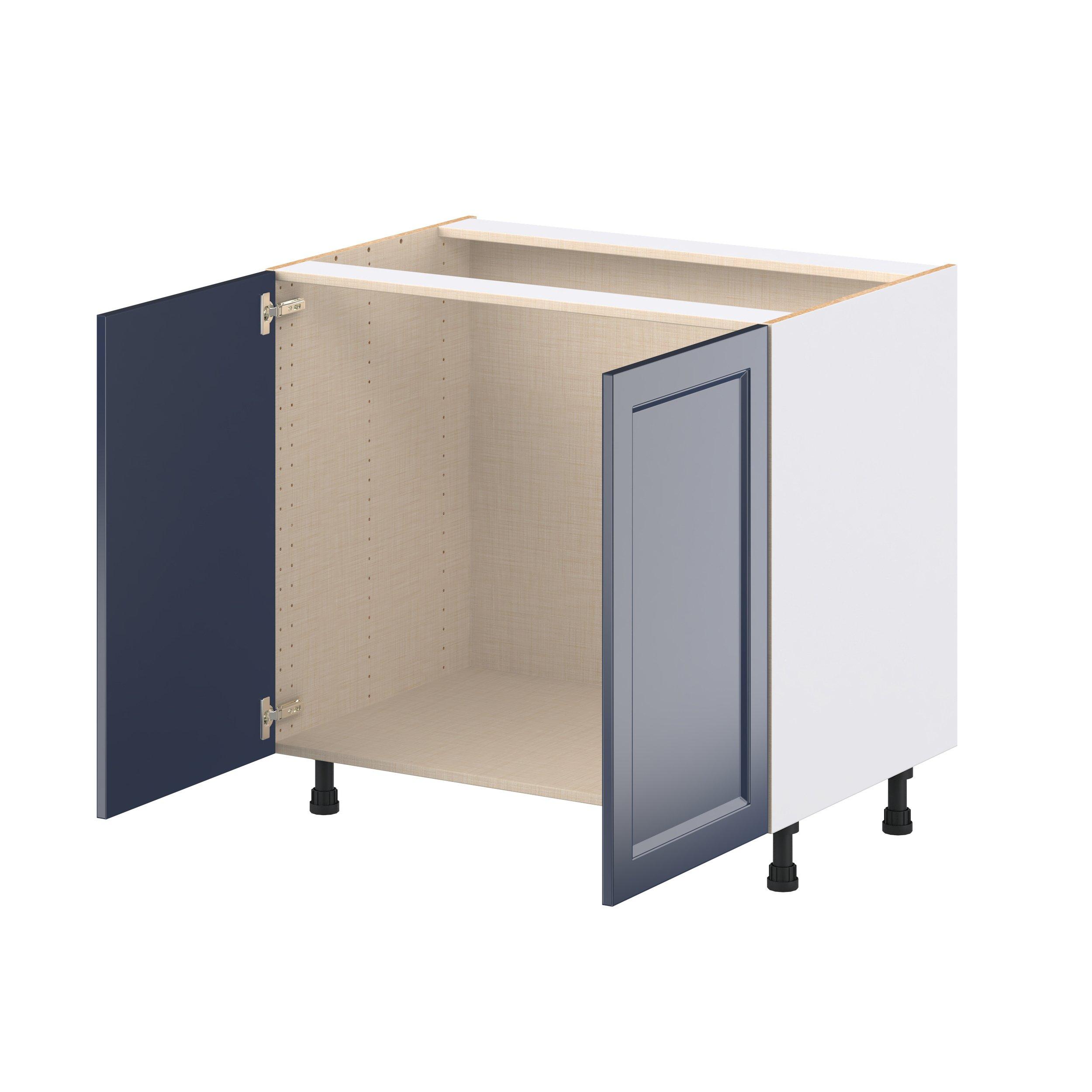 Peachtree 36 in. Painted Midnight Blue Sink Base Cabinet