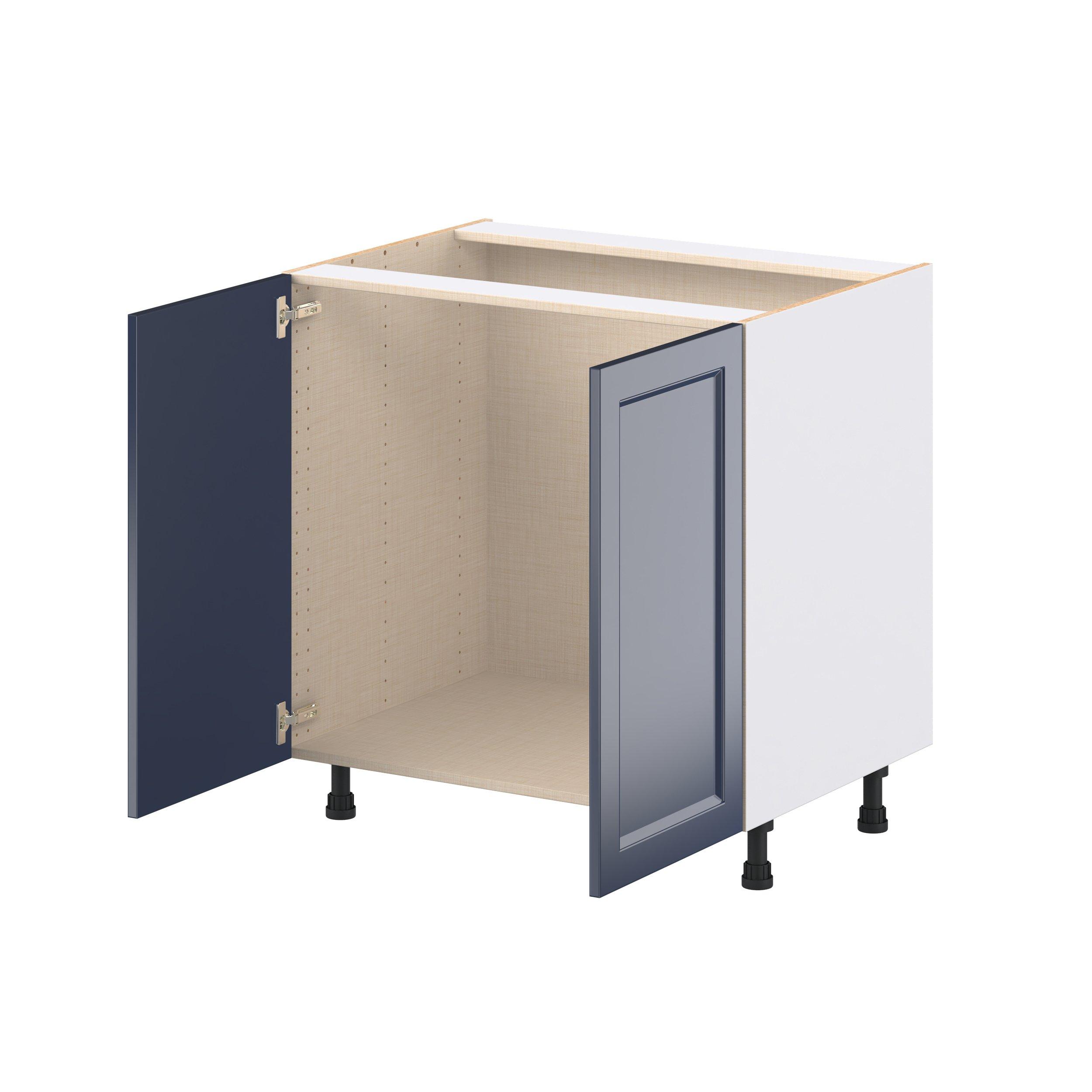 Peachtree 33 in. Painted Midnight Blue Sink Base Cabinet