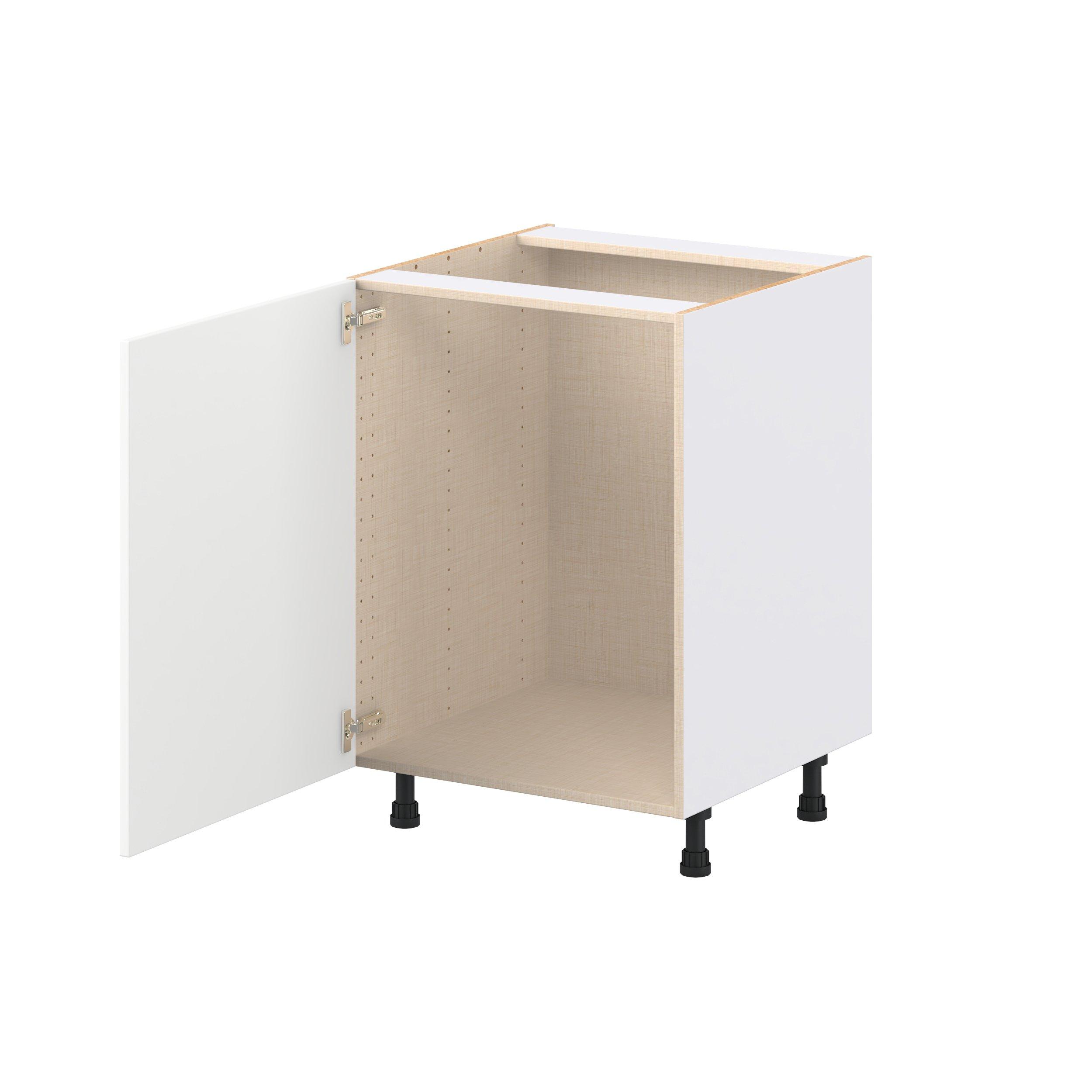 Peachtree 24 in. Painted Bright White Sink Base Cabinet