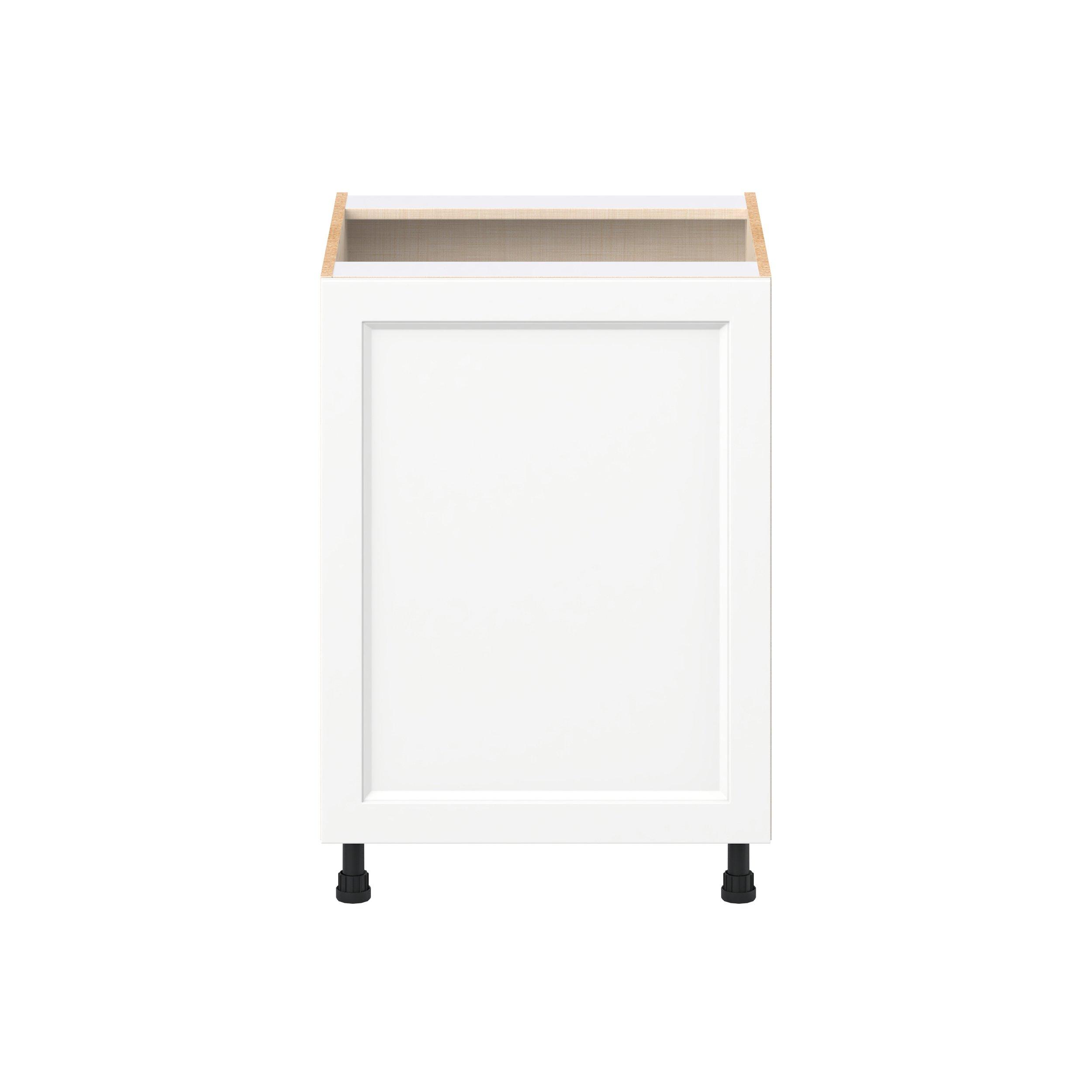 Peachtree 24 in. Painted Bright White Sink Base Cabinet