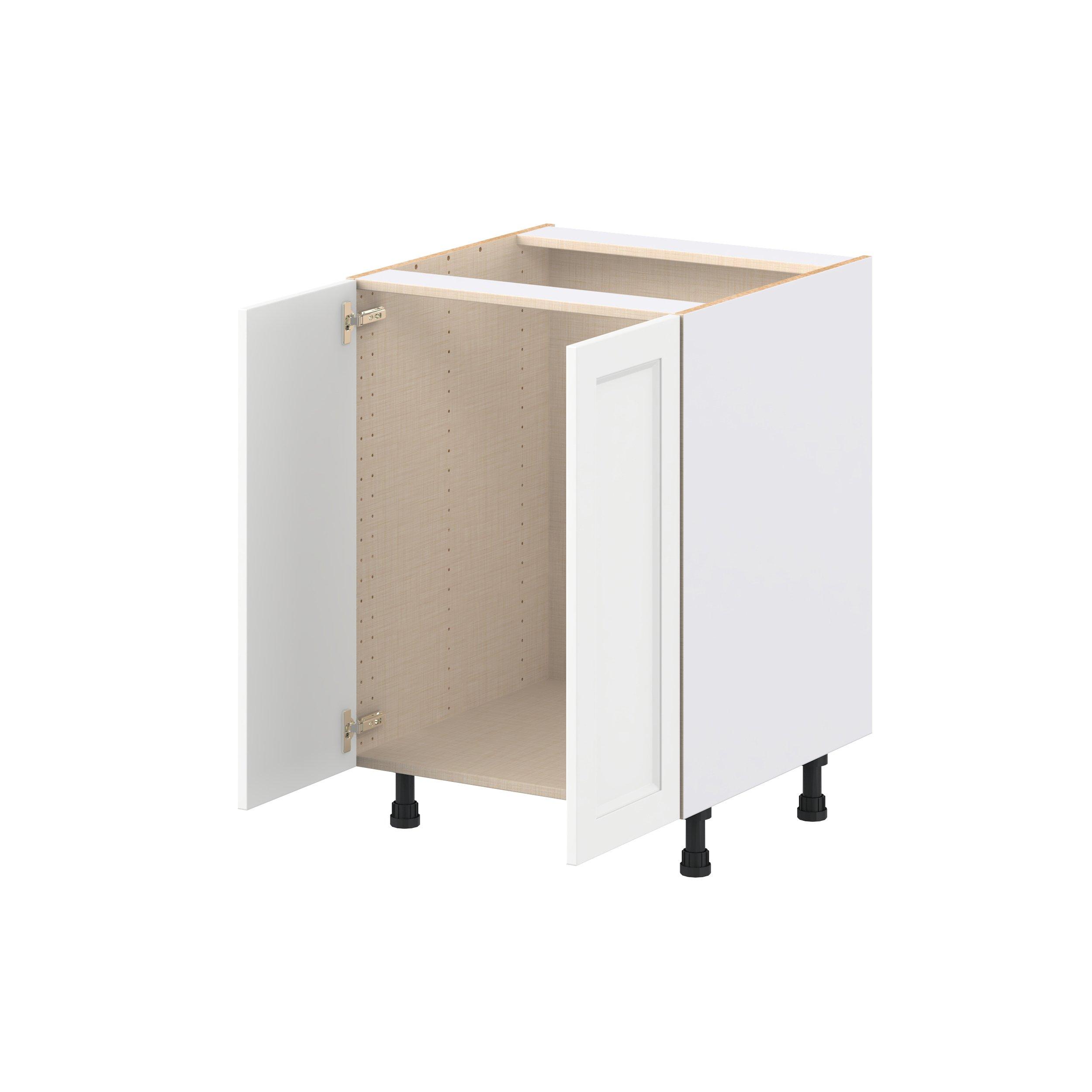 Peachtree 24 in. Painted Bright White Sink Base Cabinet