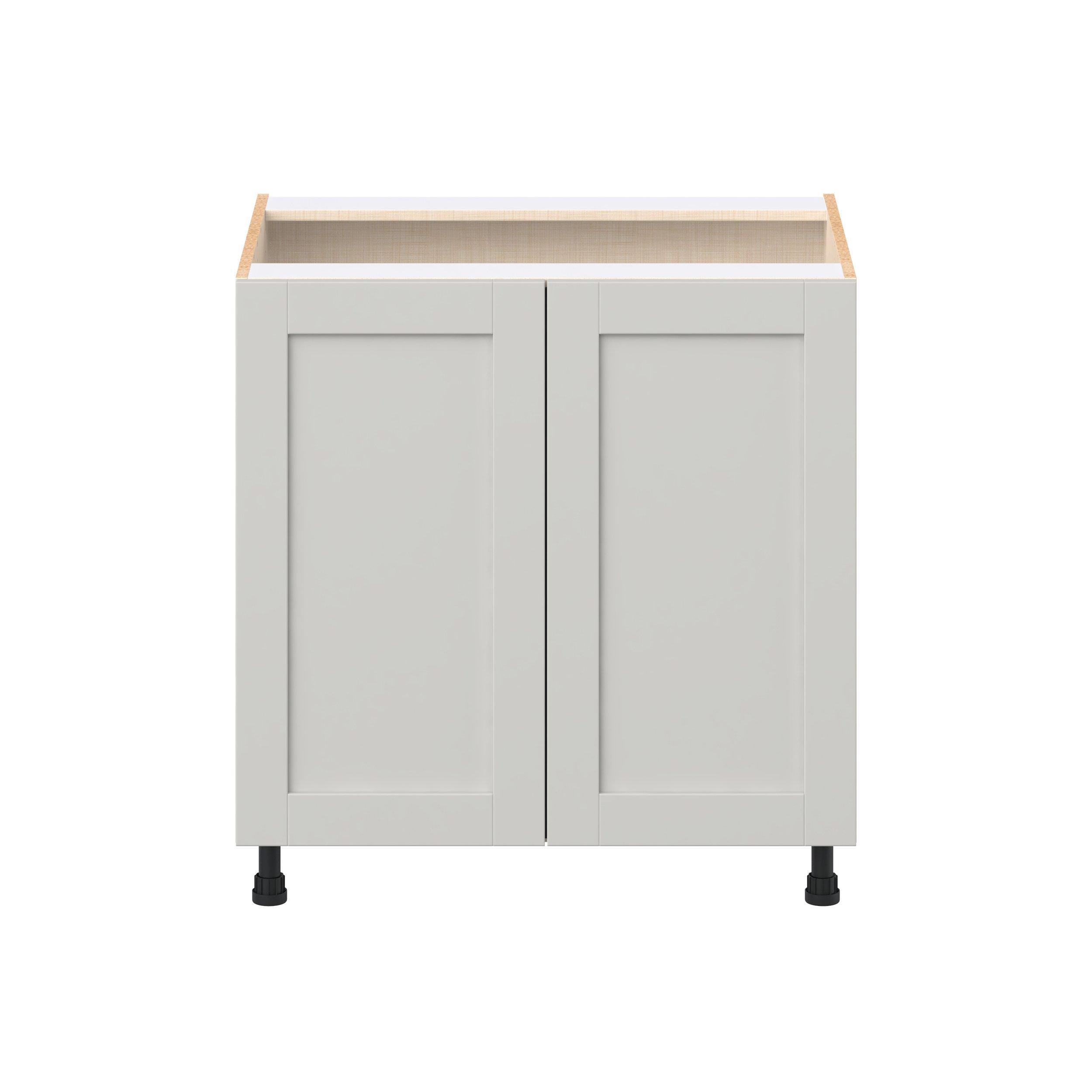 Summerhill 33 in. Light Gray Sink Base Cabinet