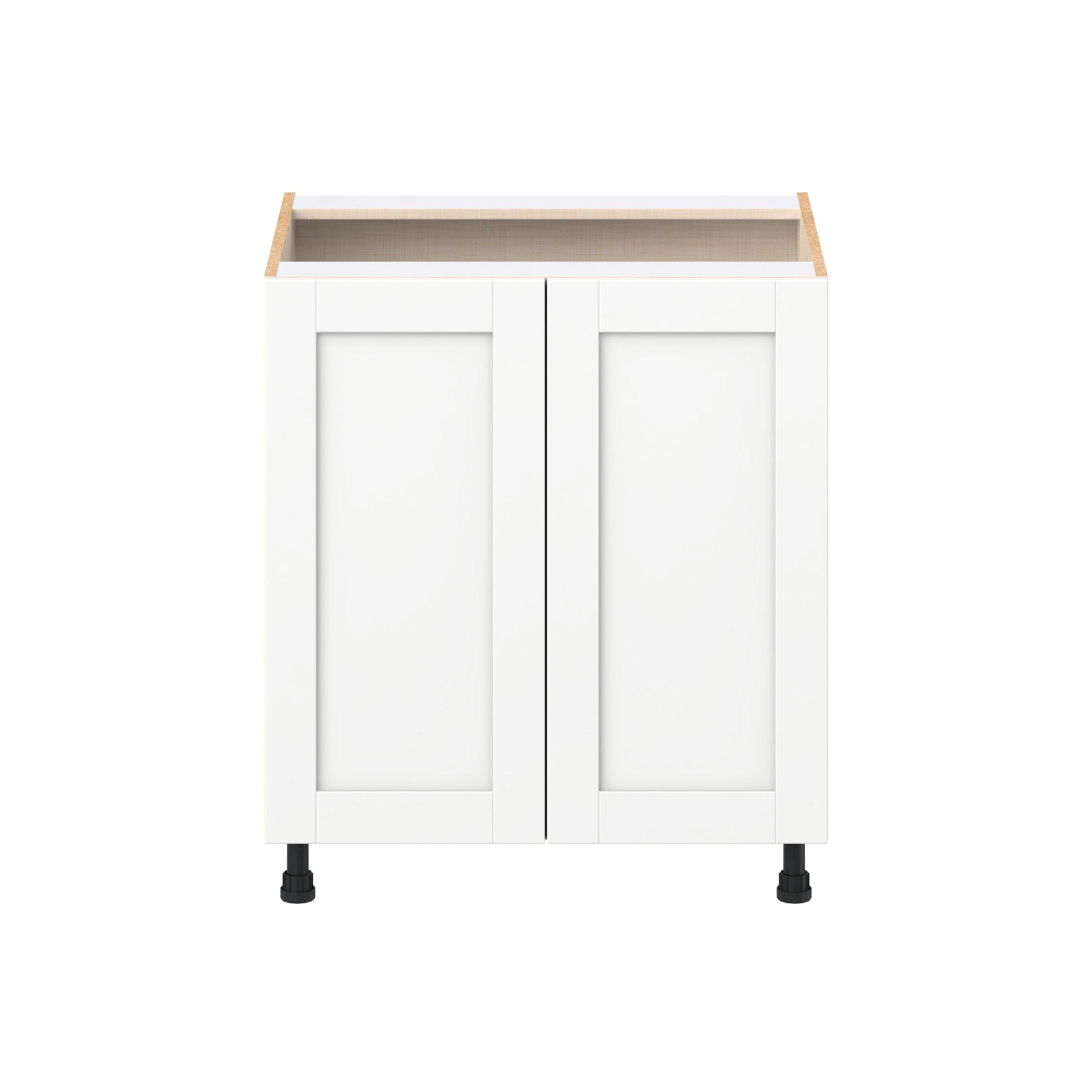 Summerhill 30 in. Bright White Sink Base Cabinet