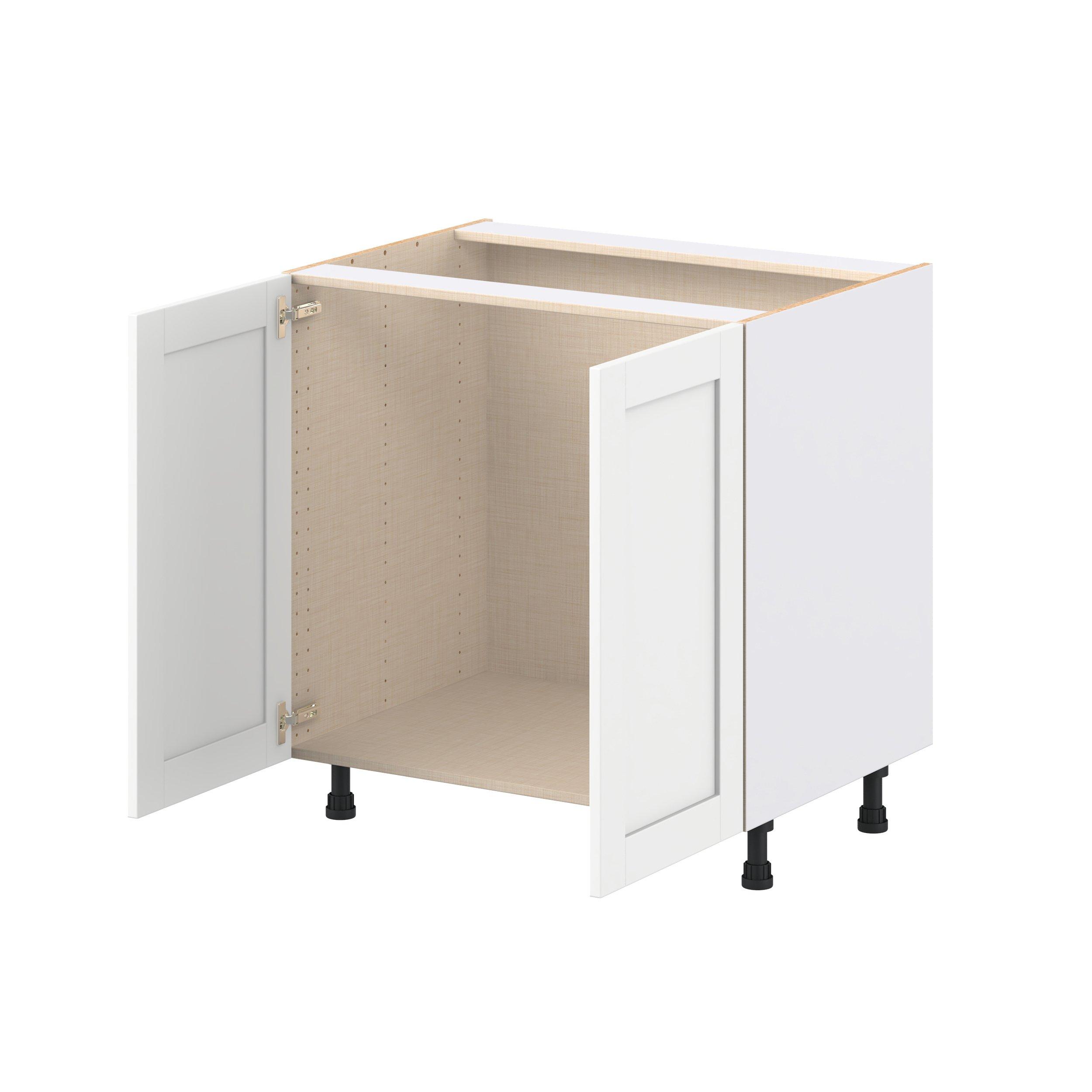 Summerhill 33 in. Bright White Sink Base Cabinet