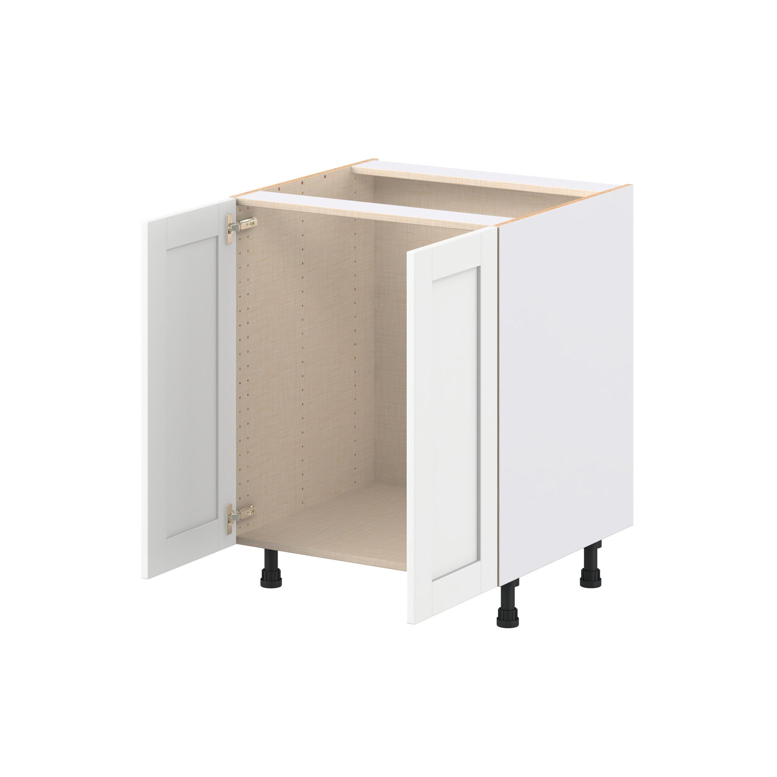 Summerhill 27 in. Bright White Sink Base Cabinet