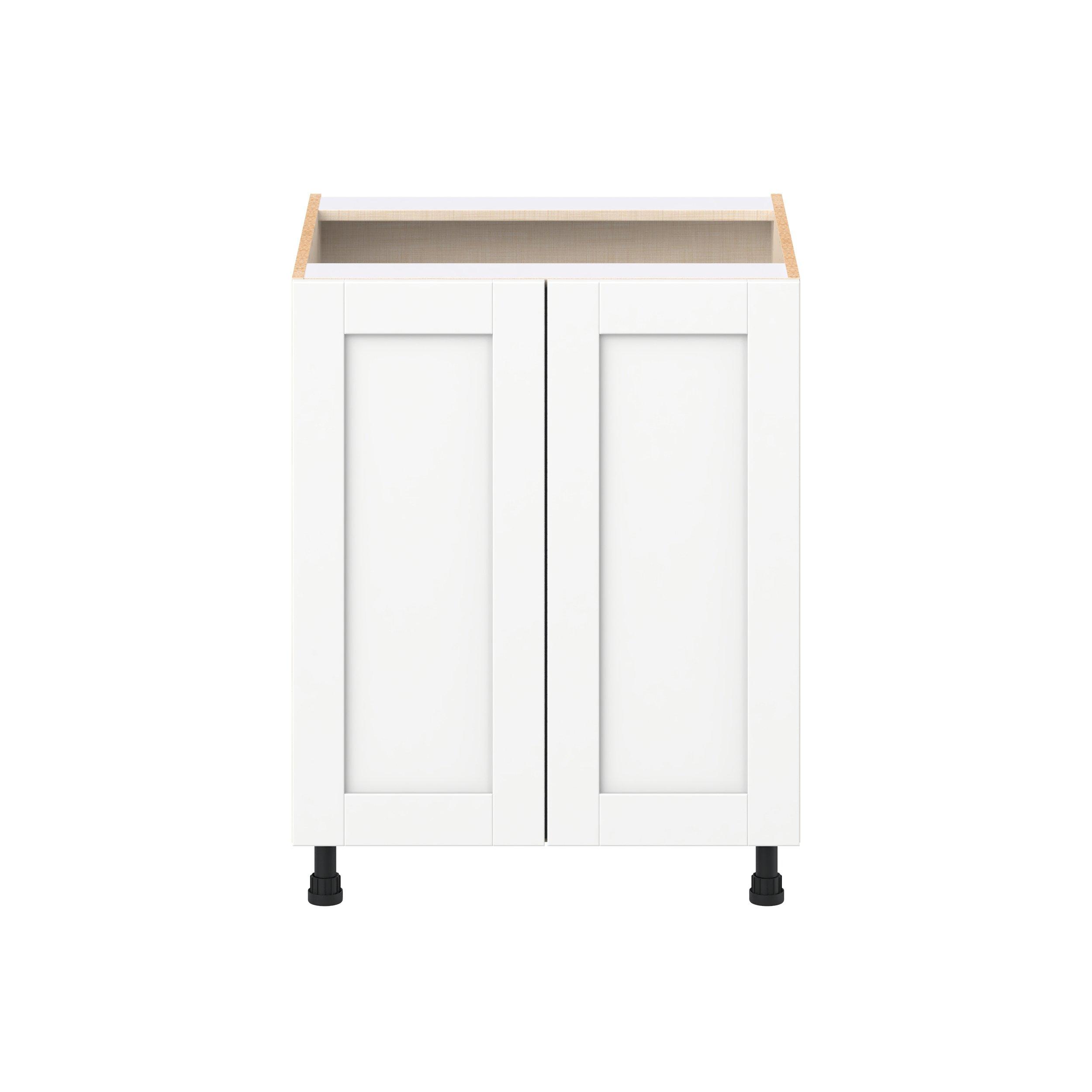 Summerhill 27 in. Bright White Sink Base Cabinet