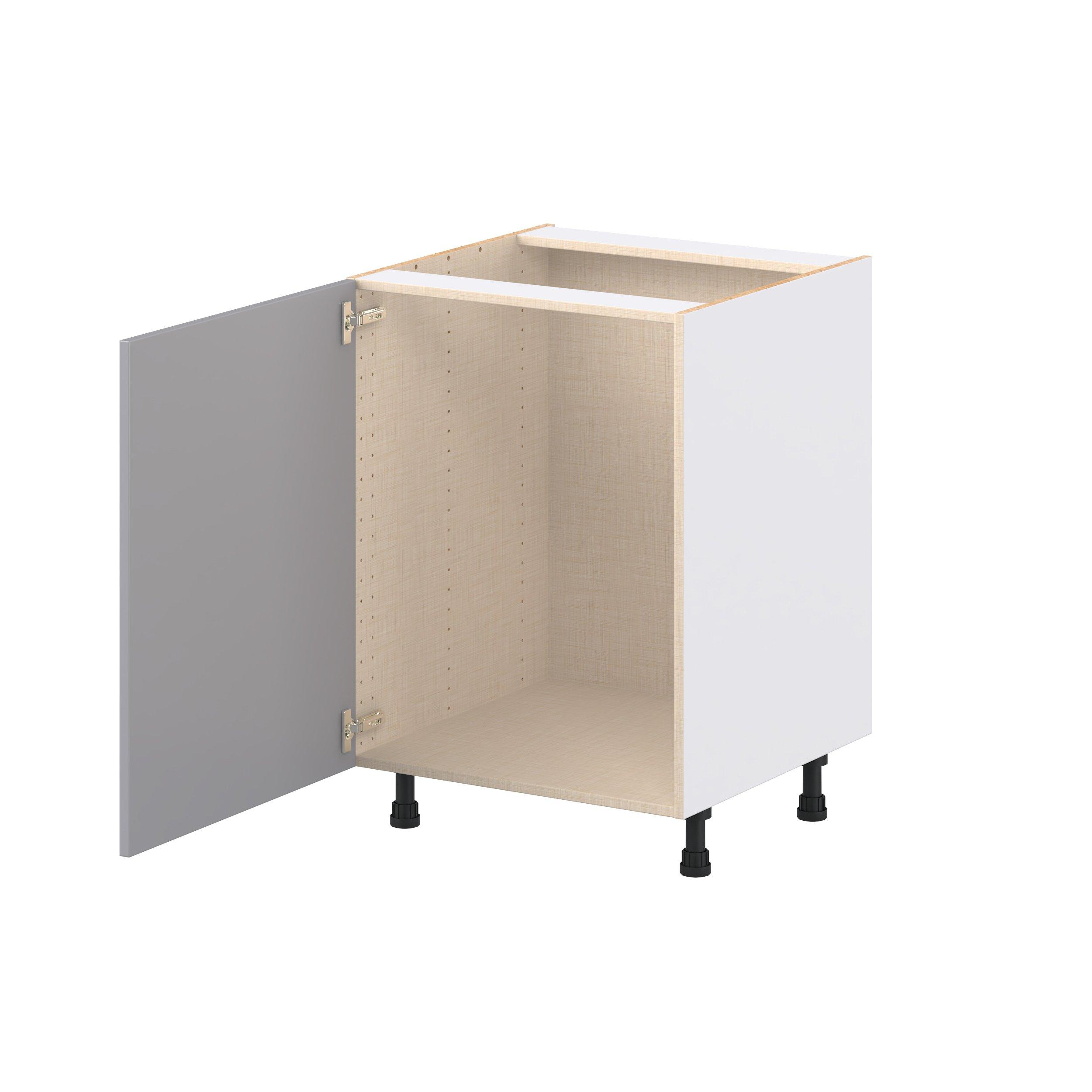 Candler 24 in. Painted Slate Gray Sink Base Cabinet