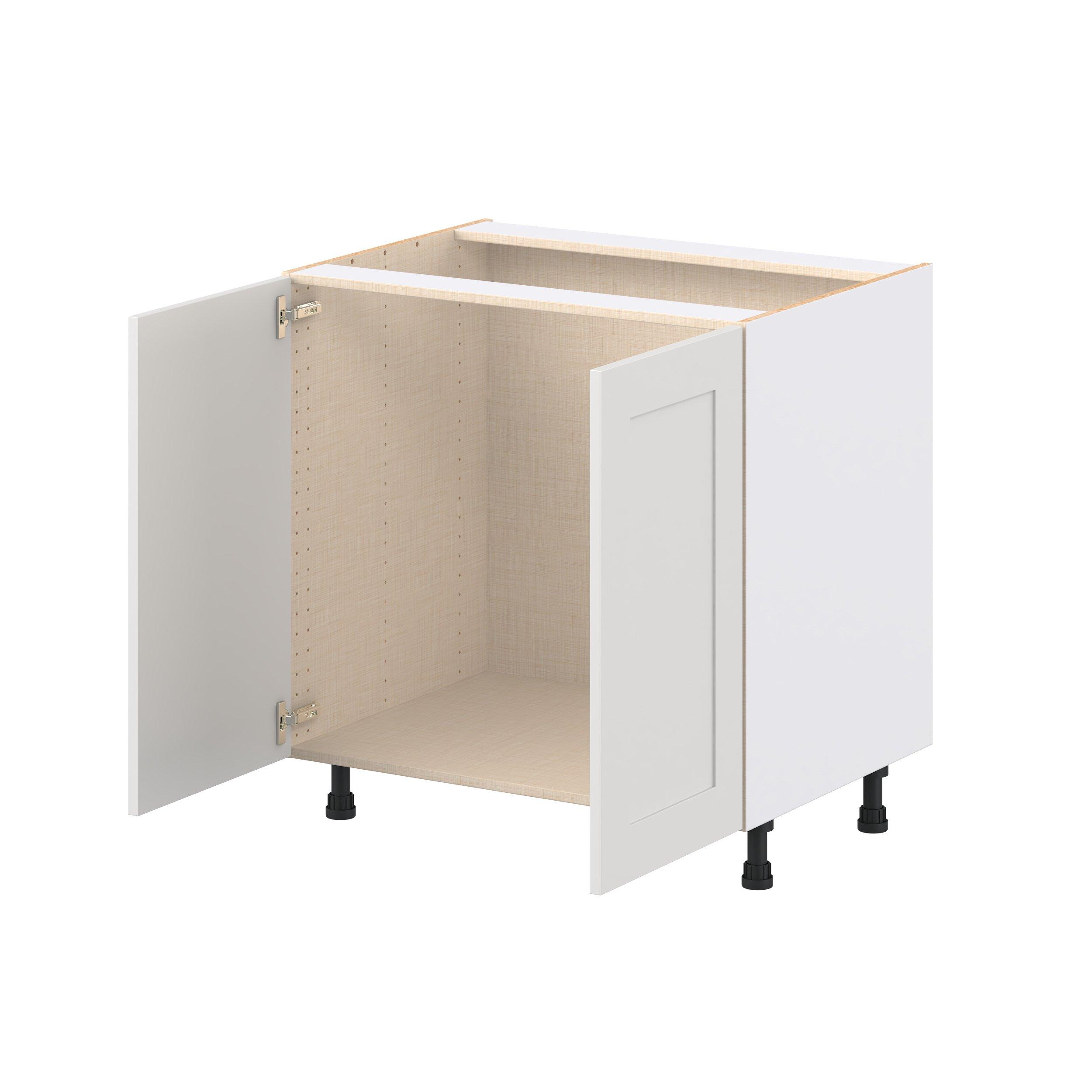 Candler 33 in. Painted Warm White Sink Base Cabinet