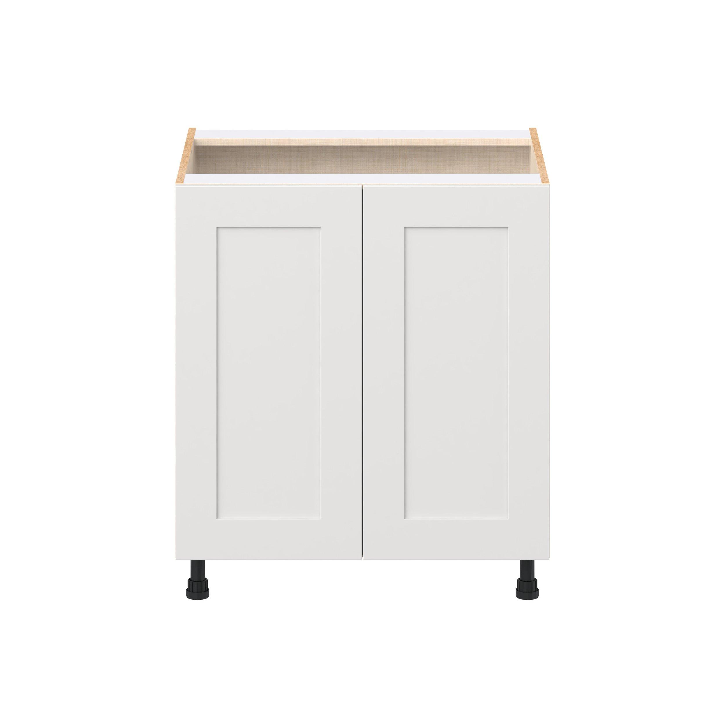 Candler 30 in. Painted Warm White Sink Base Cabinet