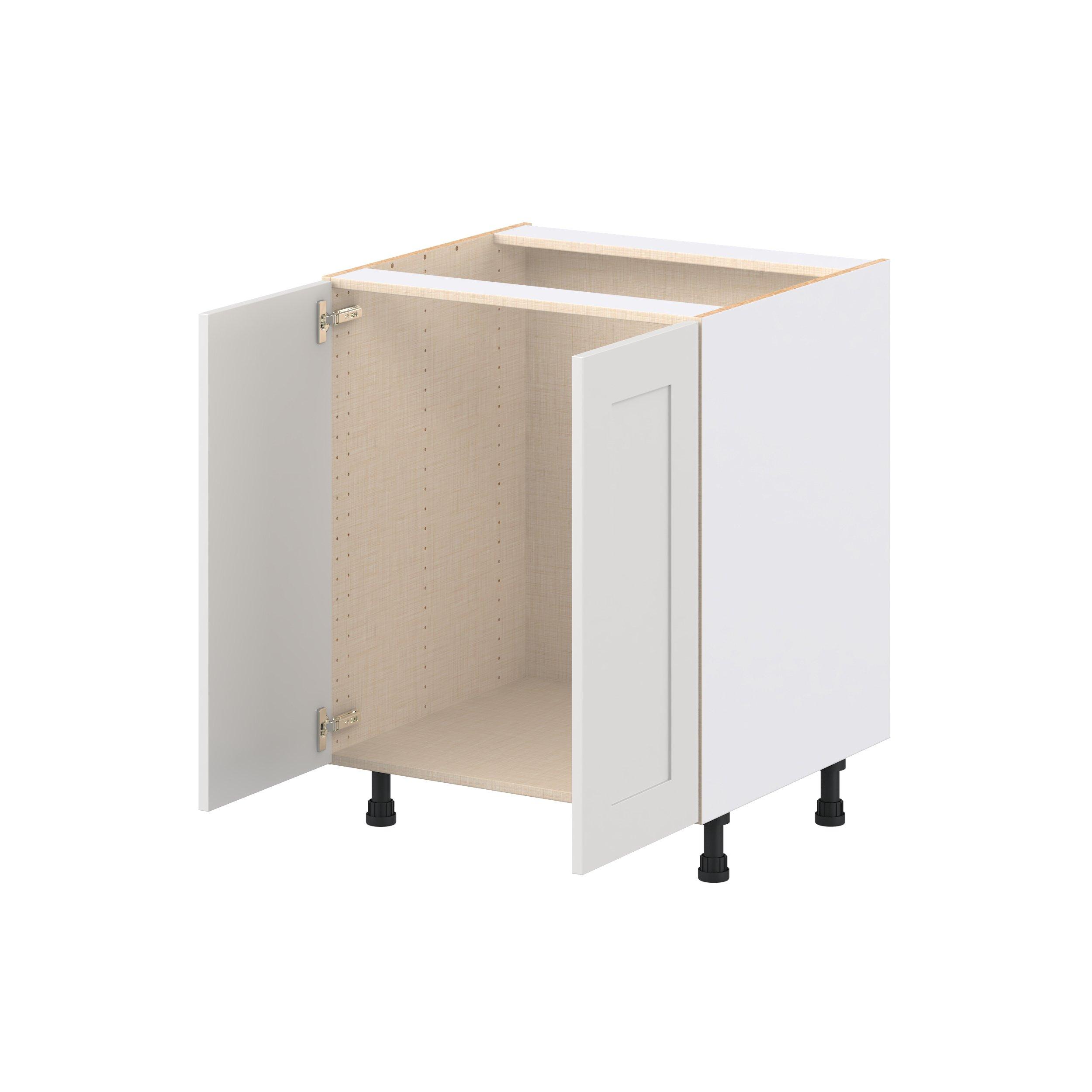 Candler 27 in. Painted Warm White Sink Base Cabinet