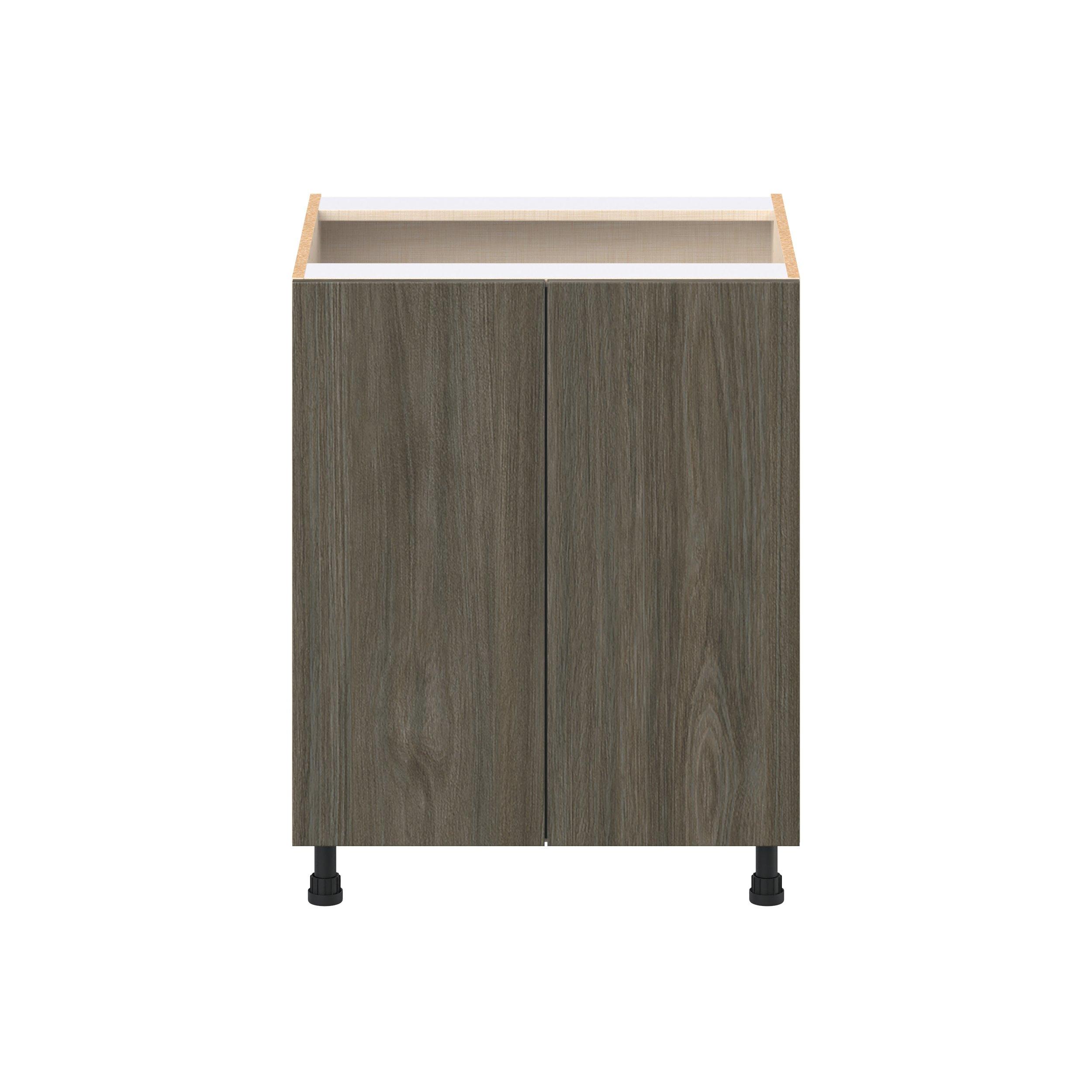 Glenwood 27 in. Burnt Walnut Sink Base Cabinet