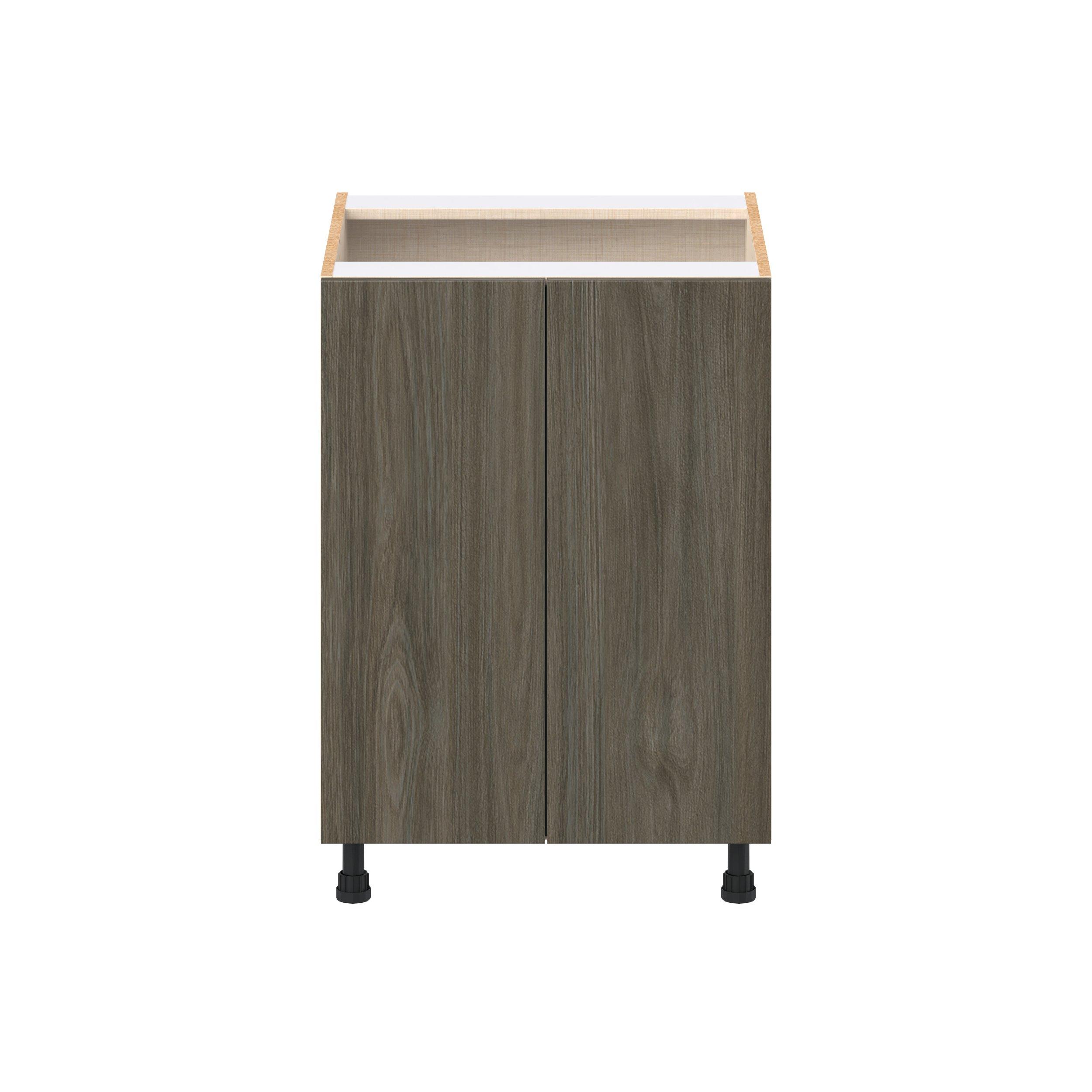 Glenwood 24 in. Burnt Walnut Sink Base Cabinet