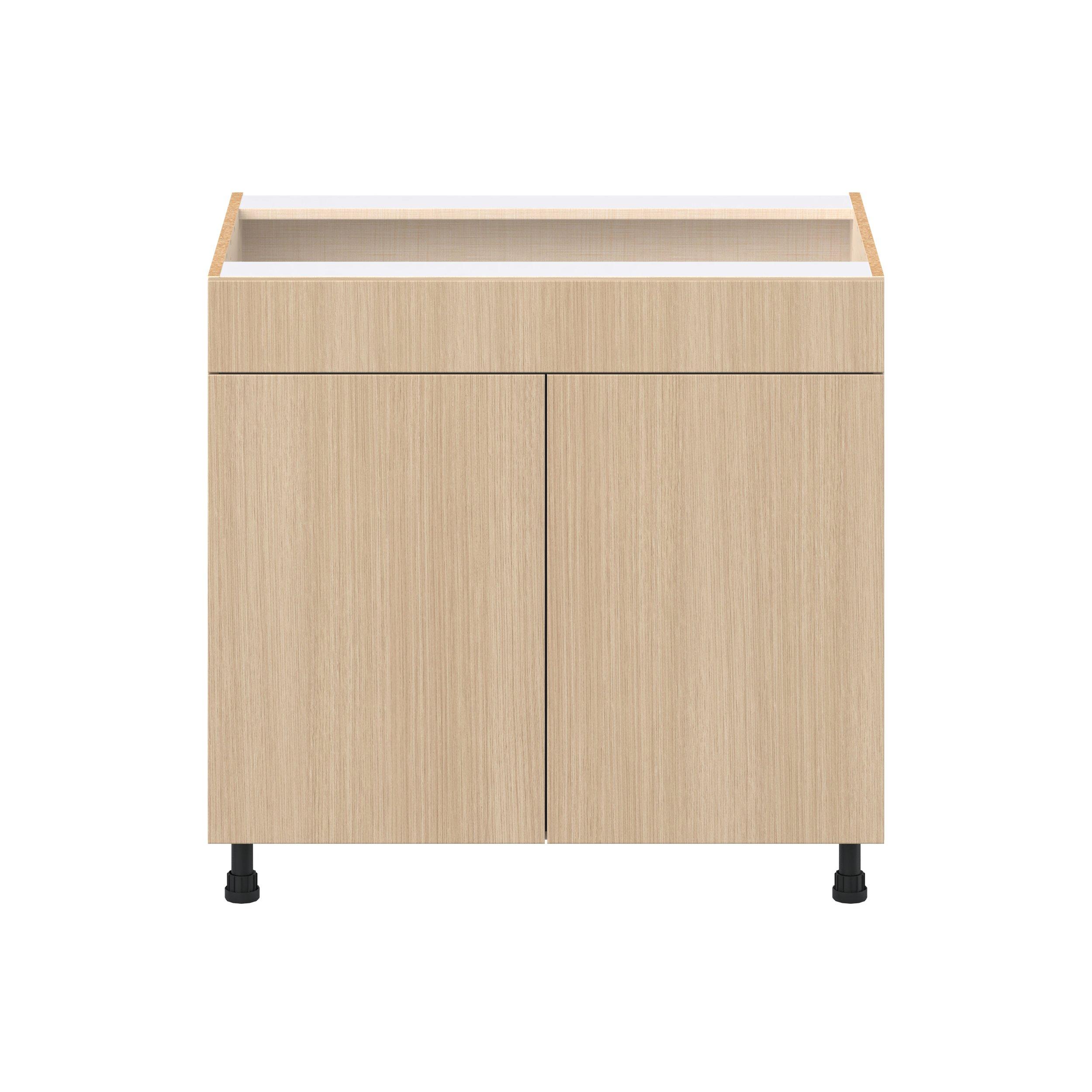 Glenwood 36 in. Mojavi Oak Cooktop Base Cabinet