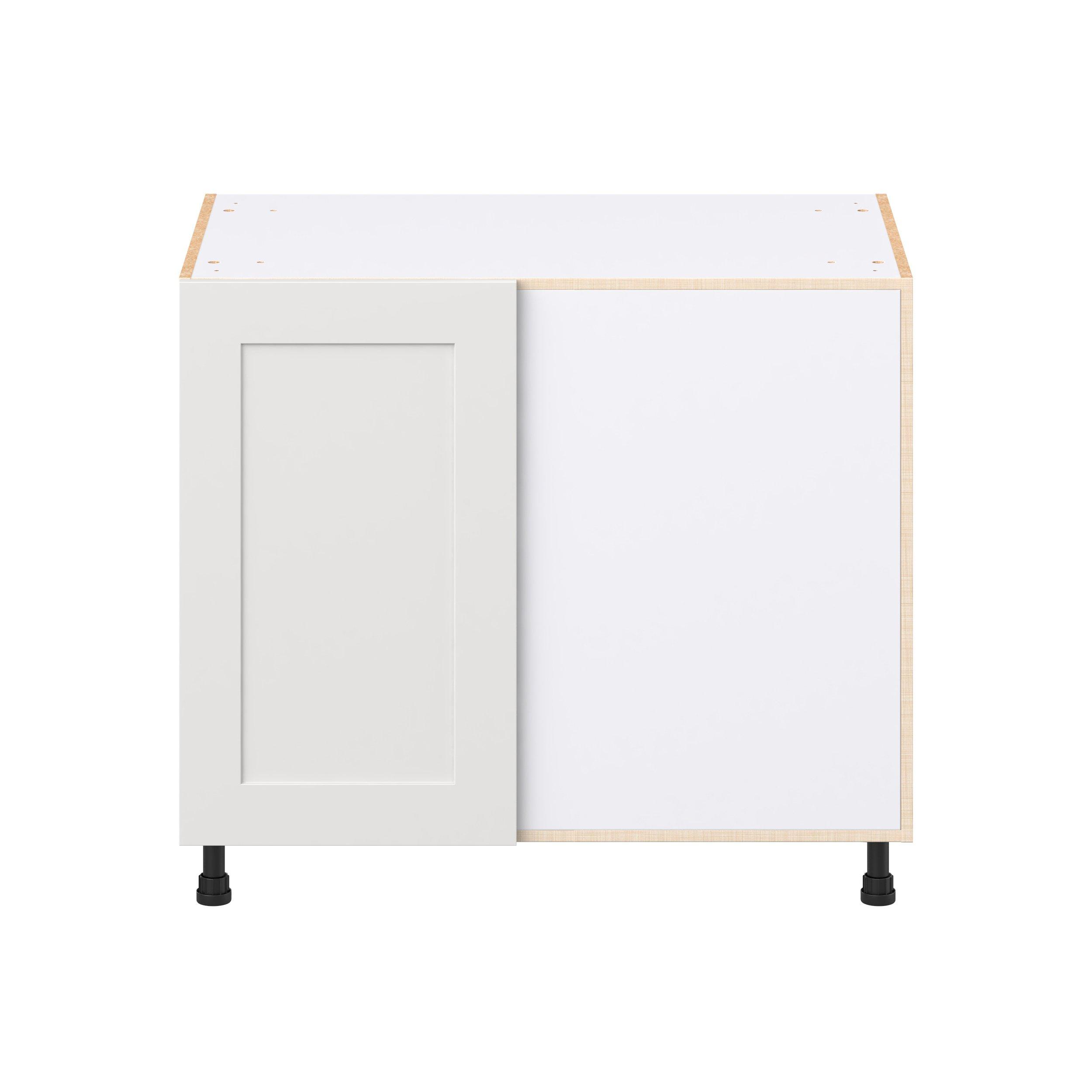 Candler 1 Door False Drawer Swing Out Blind Corner Base Cabinet