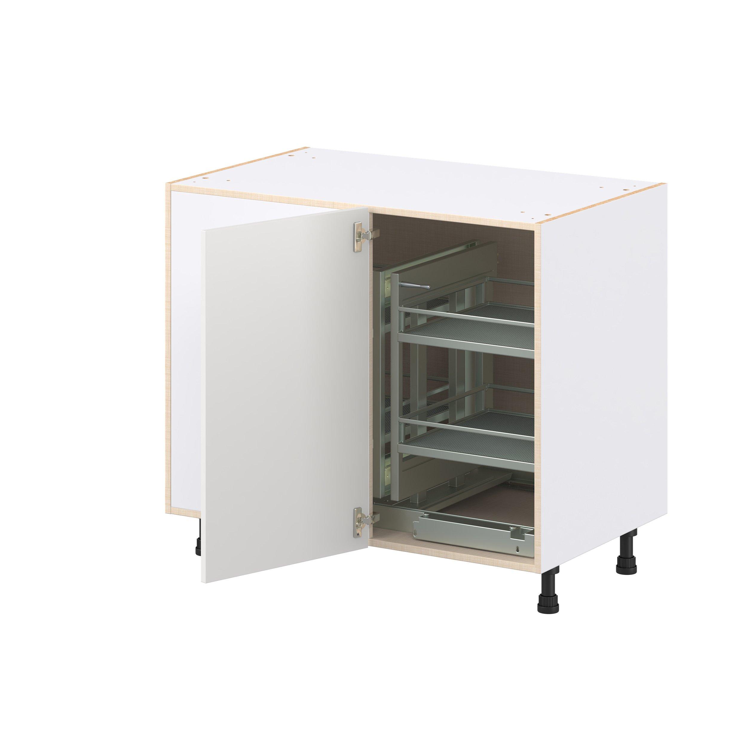 Candler 1 Door False Drawer Swing Out Blind Corner Base Cabinet
