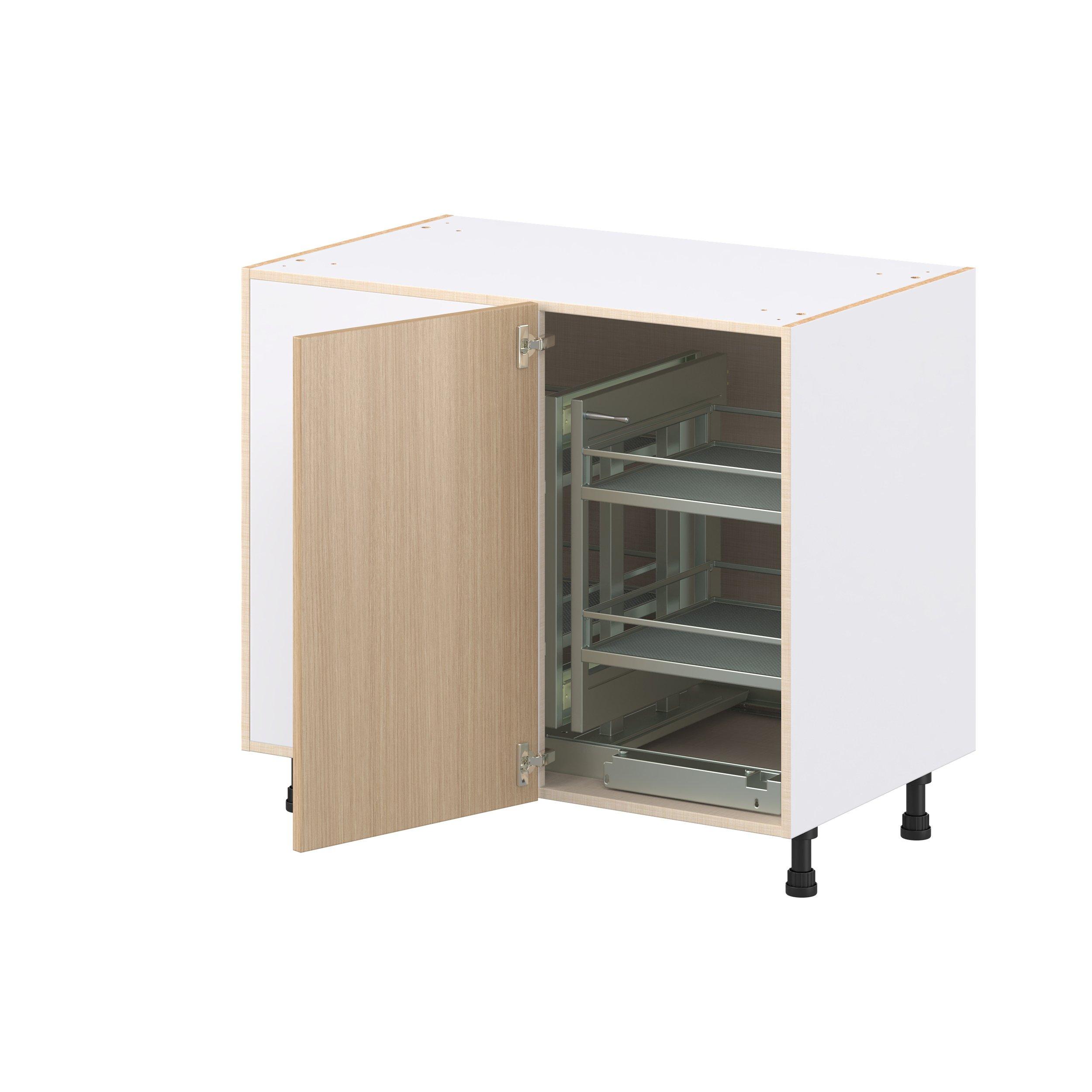 Glenwood 39 in. Mojavi Oak Swing Out Blind Corner Base Cabinet