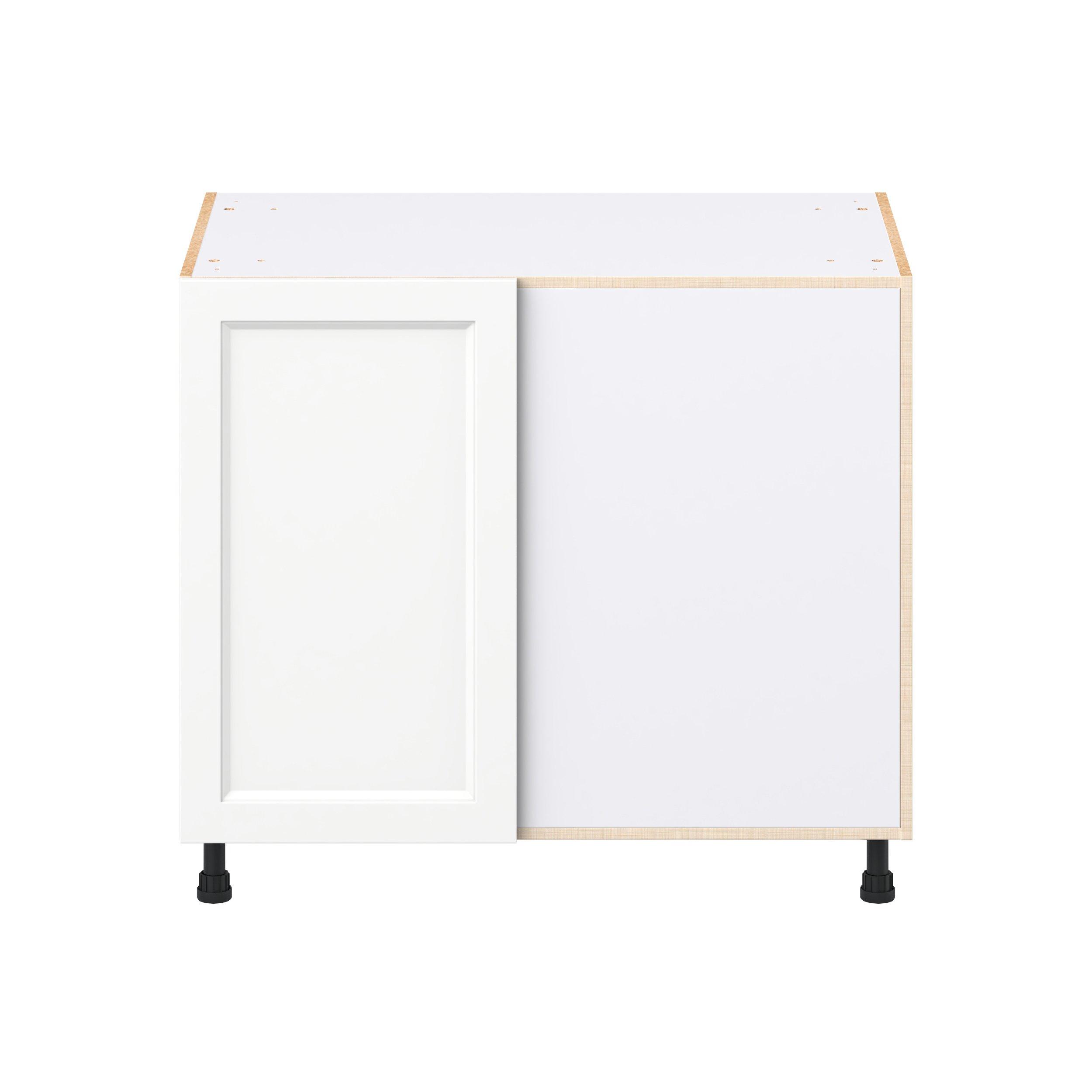 Peachtree 39 in. Painted Bright White Blind Corner Base Cabinet