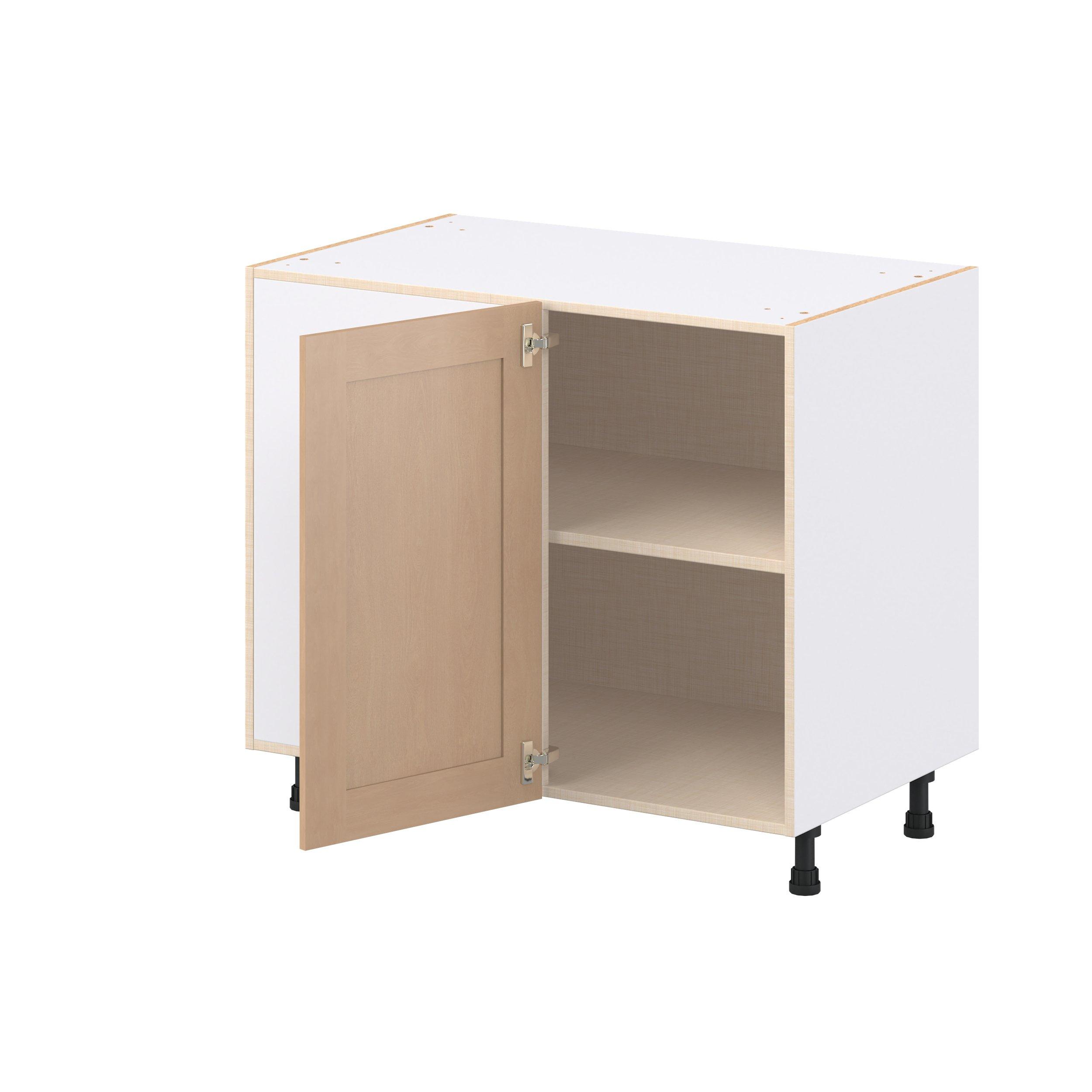 Sugarhill 39 in. Stained Sugar Cookie Blind Corner Base Cabinet