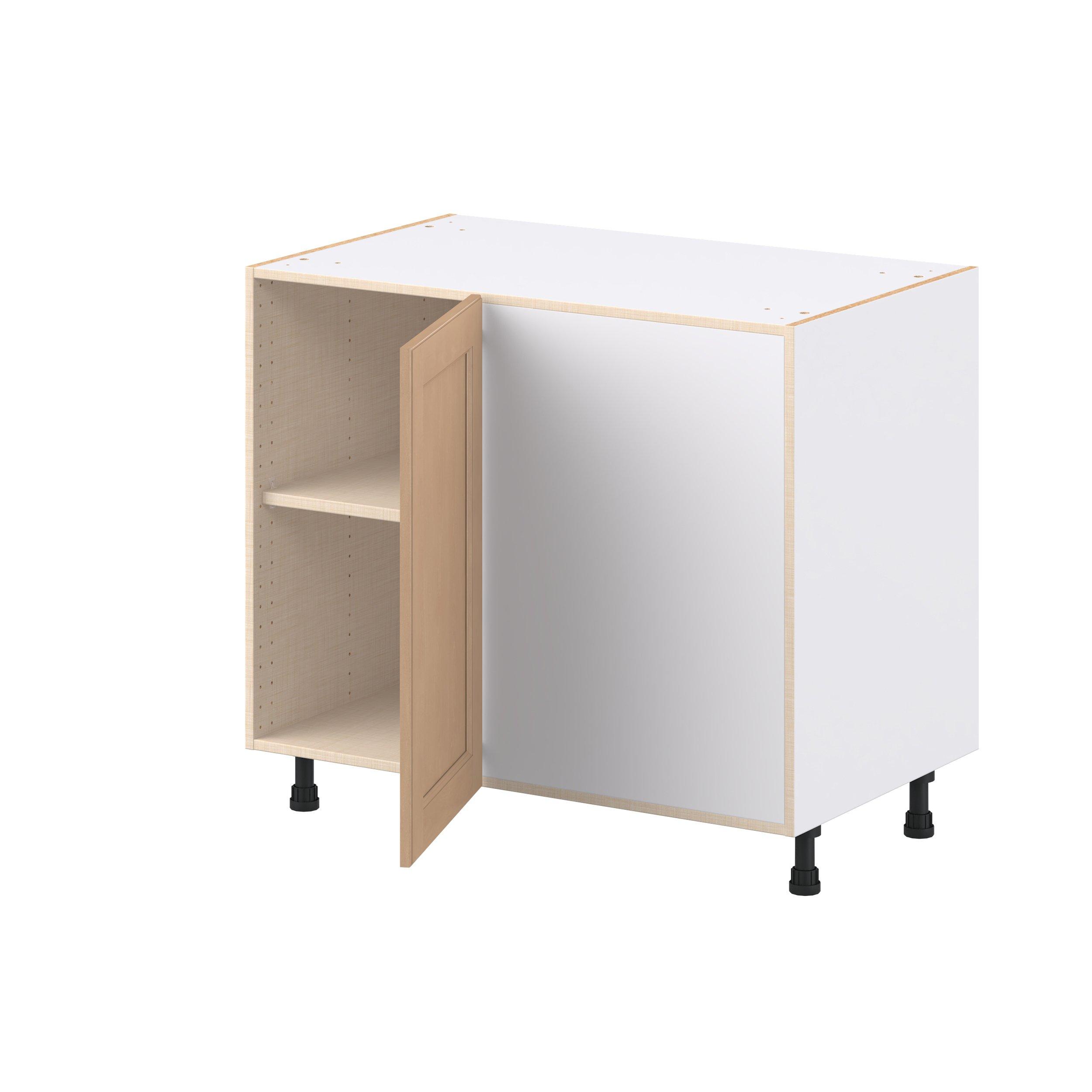 Sugarhill 39 in. Stained Sugar Cookie Blind Corner Base Cabinet