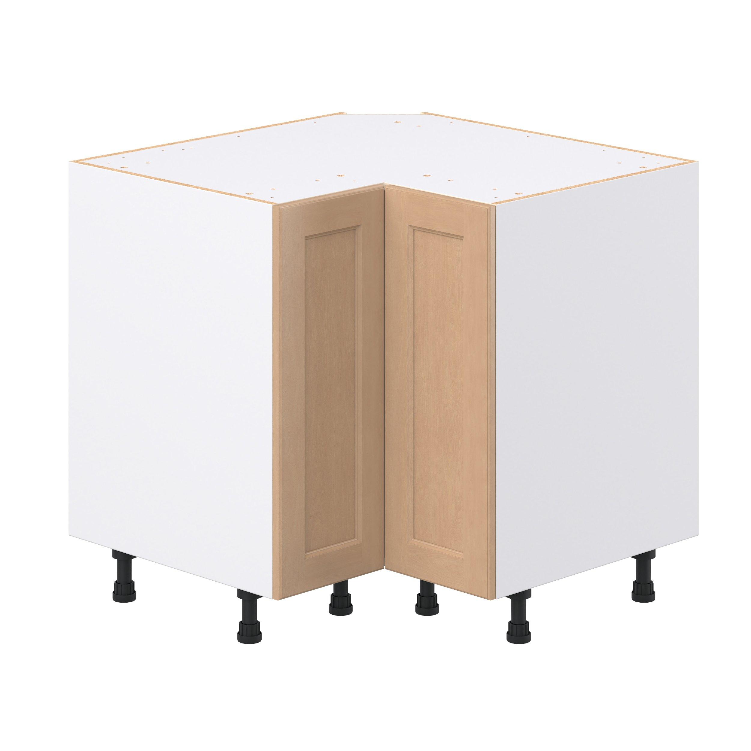 Sugarhill 36 in. Stained Sugar Cookie Corner Base Cabinet